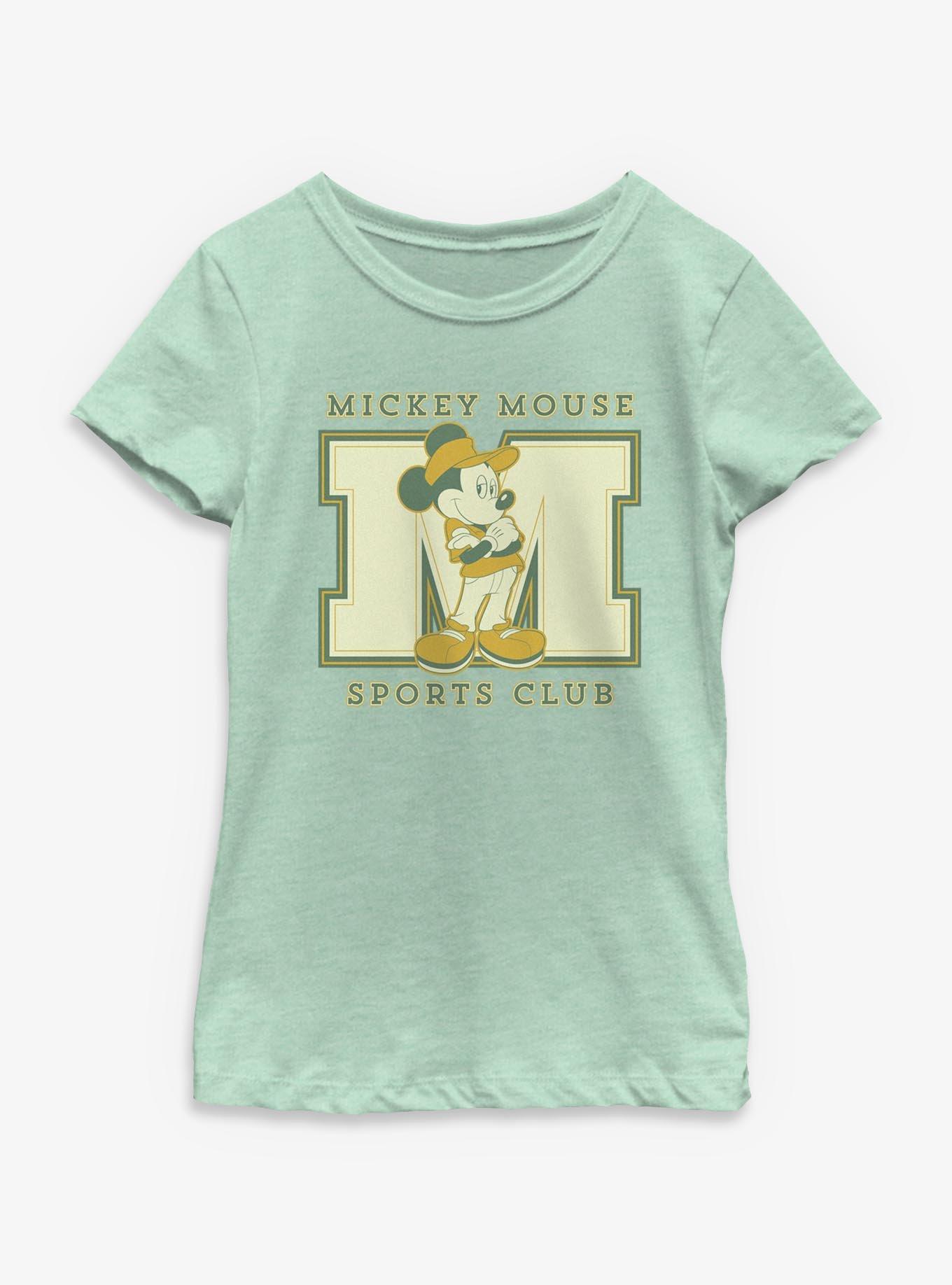 Disney Mickey Mouse Mickey Mouse Sports Club Youth Girls T-Shirt, , hi-res