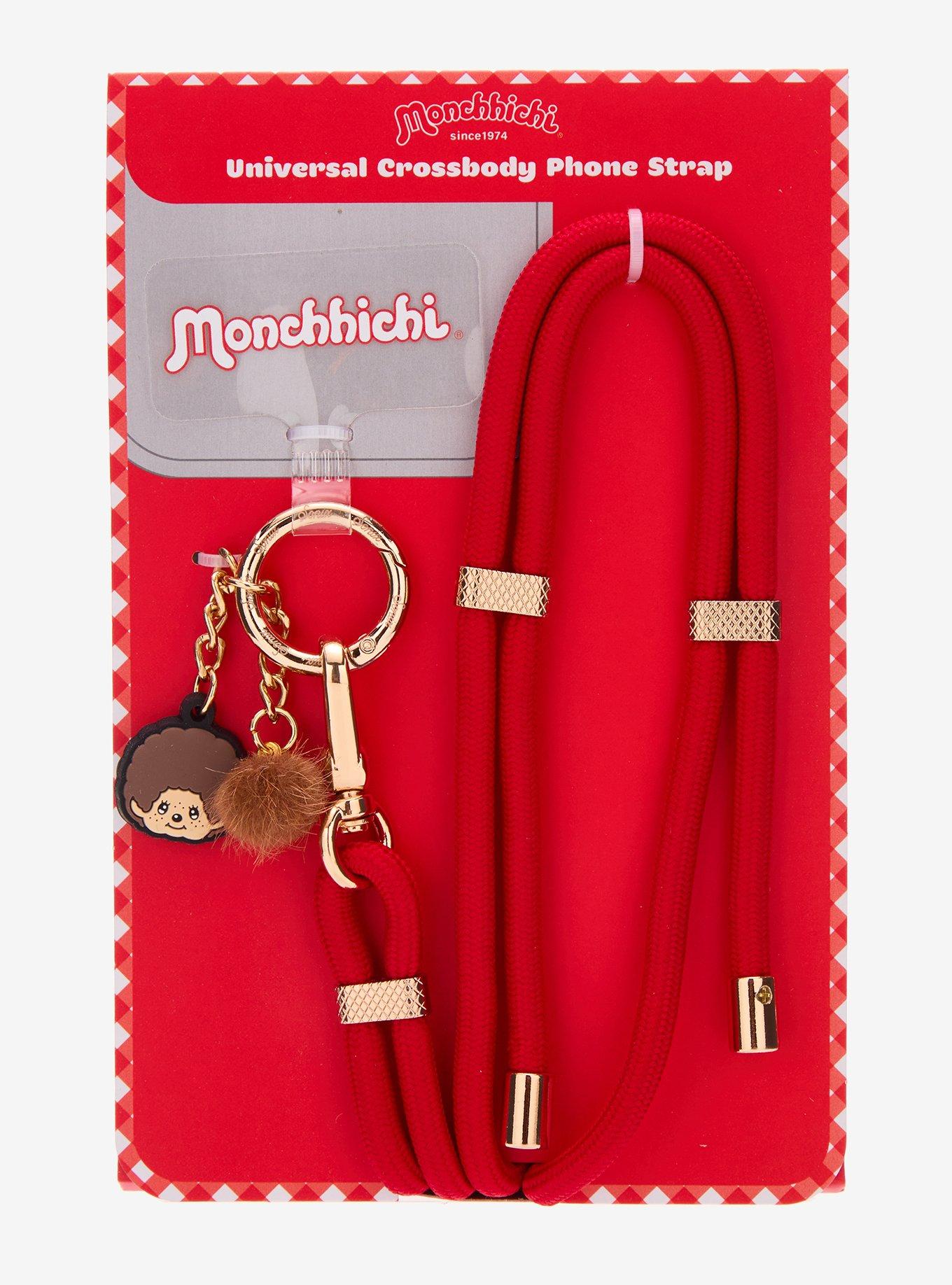 Sonix Monchhichi Crossbody Strap Phone Charm, , hi-res