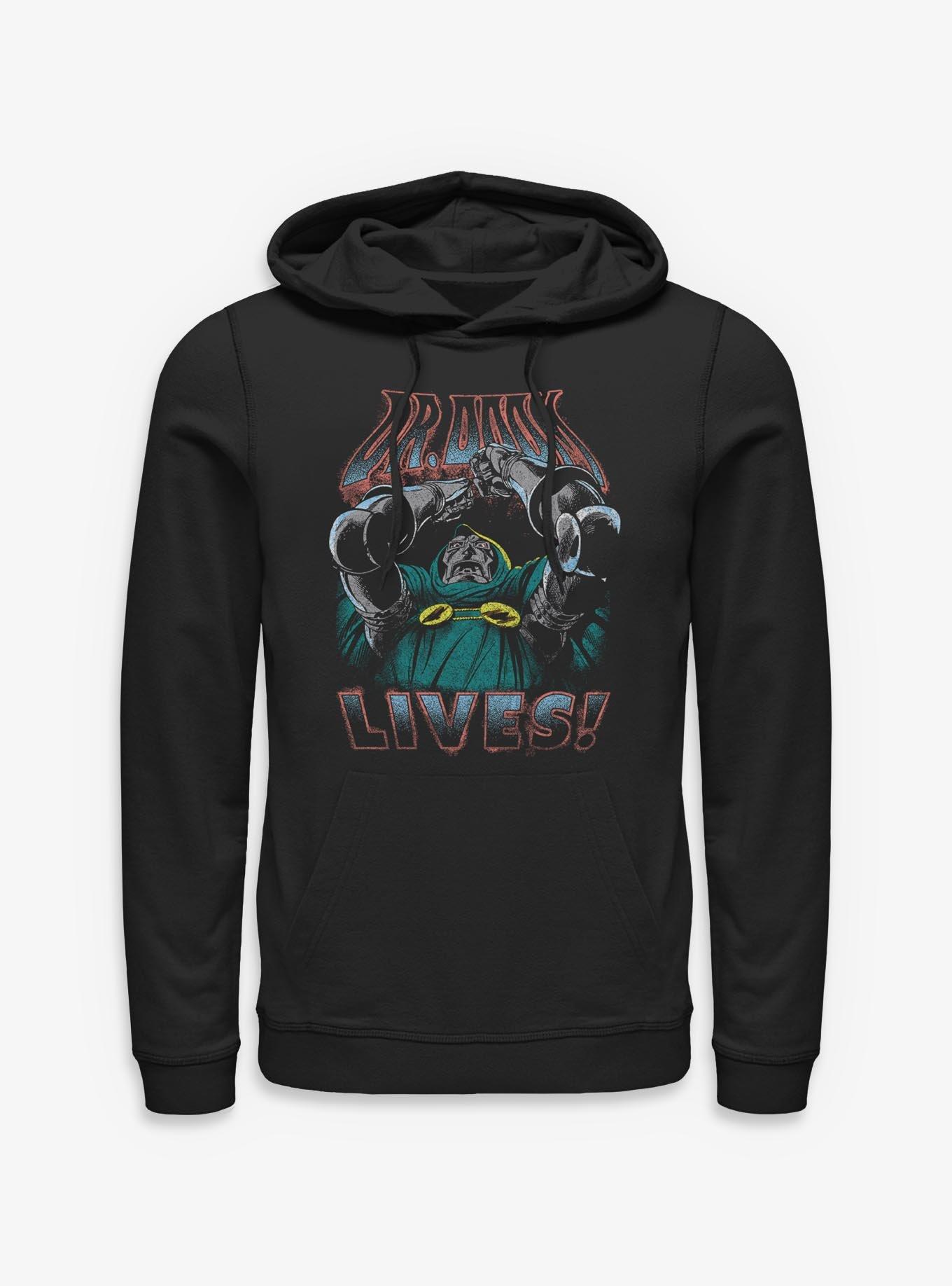 Marvel Dr.Doom Lives Hoodie, , hi-res