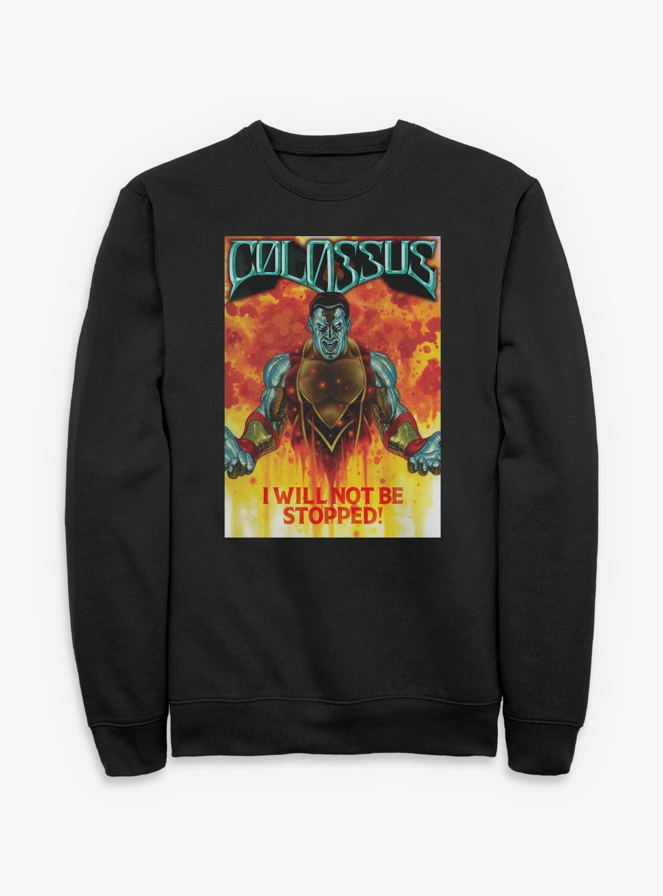 Marvel X-Men Colossus Will Not Be Stopped Sweatshirt, , hi-res