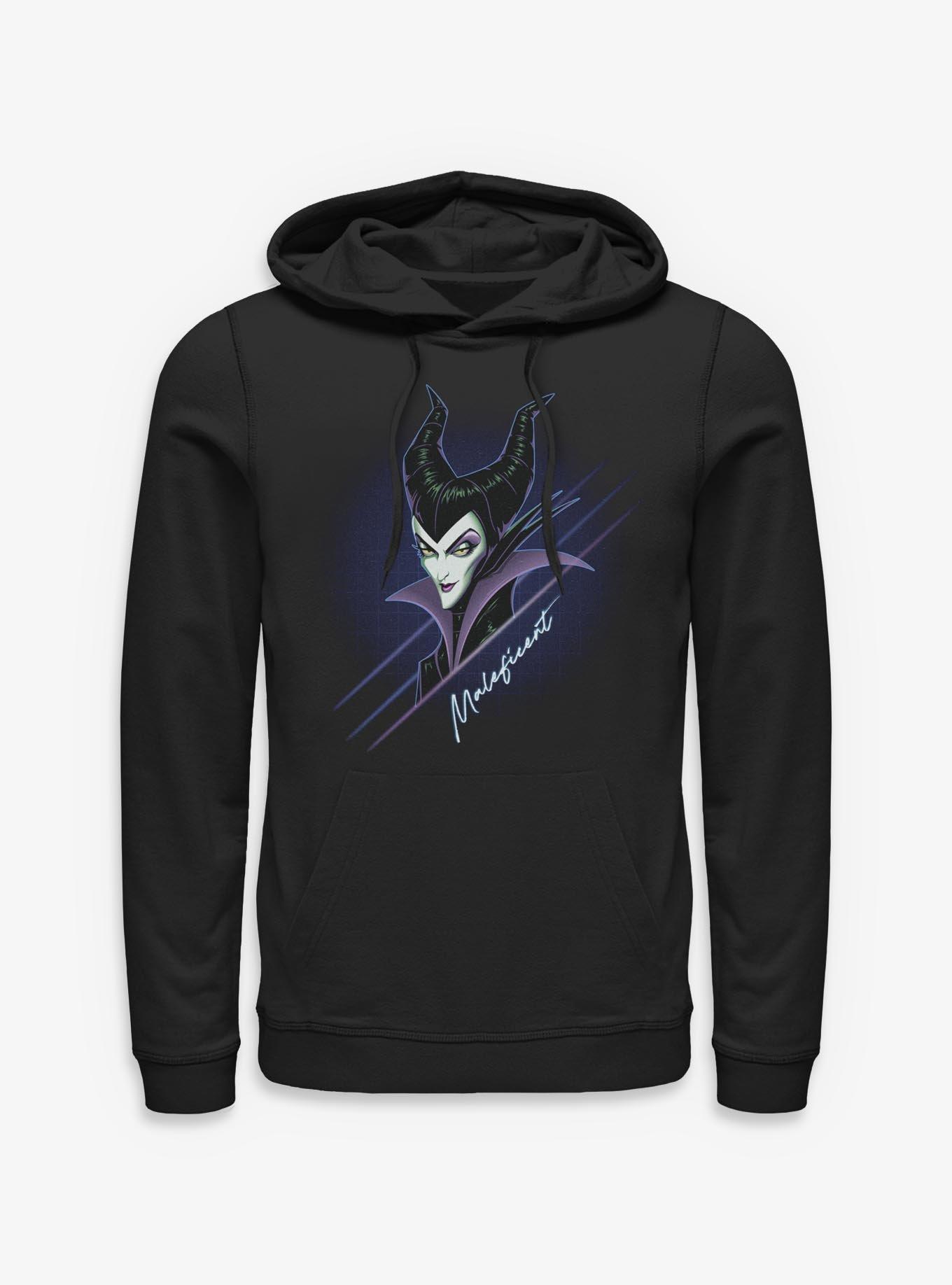 Disney Villains Retro Midnight Maleficent Queen Hoodie, , hi-res