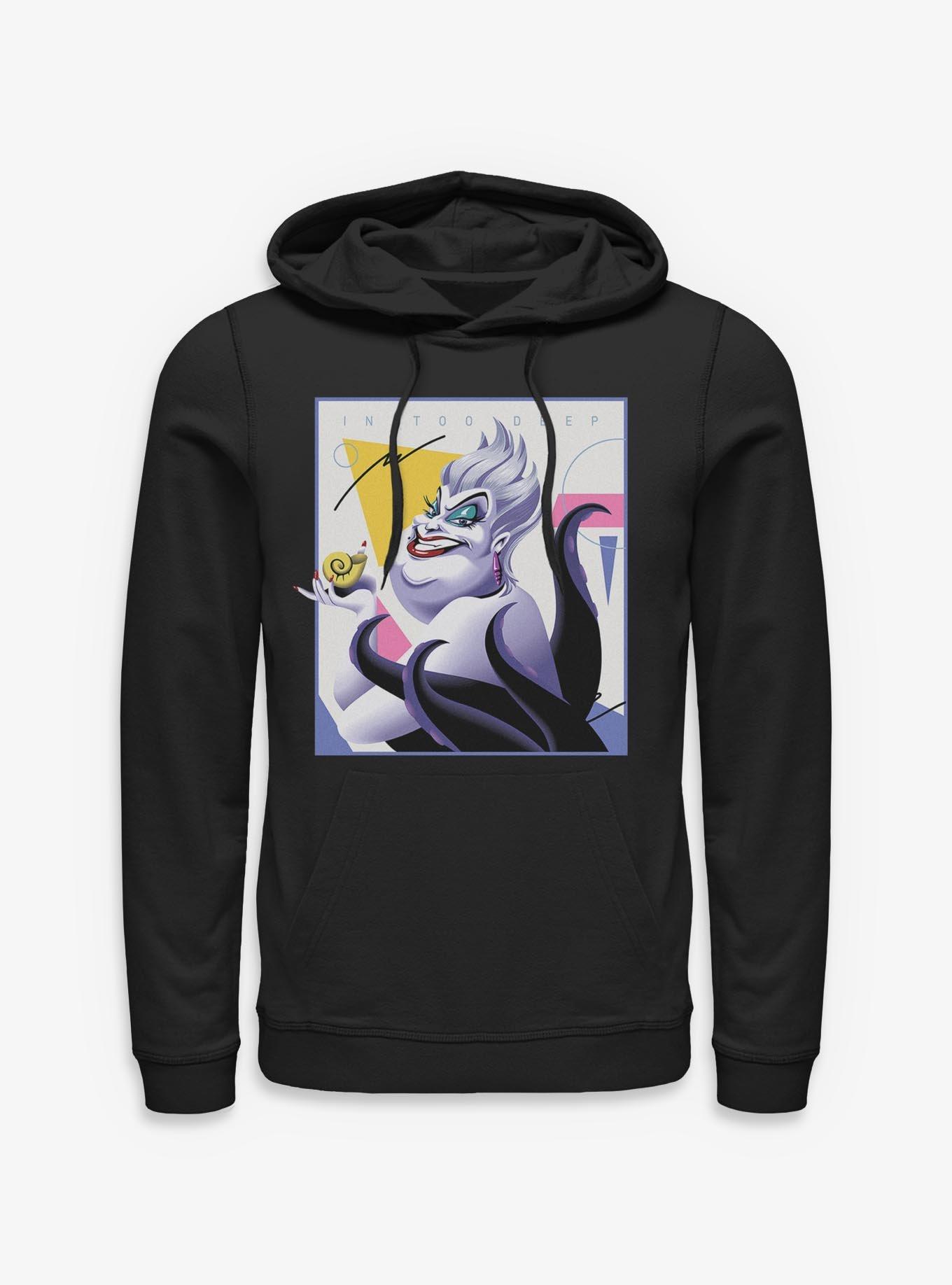 Disney Villains Ursula In Too Deep Retro Hoodie, , hi-res