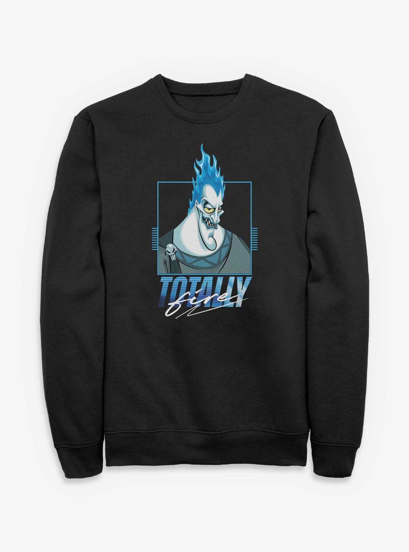 Disney Villains Hades Totally Fire Retro Sweatshirt, , hi-res