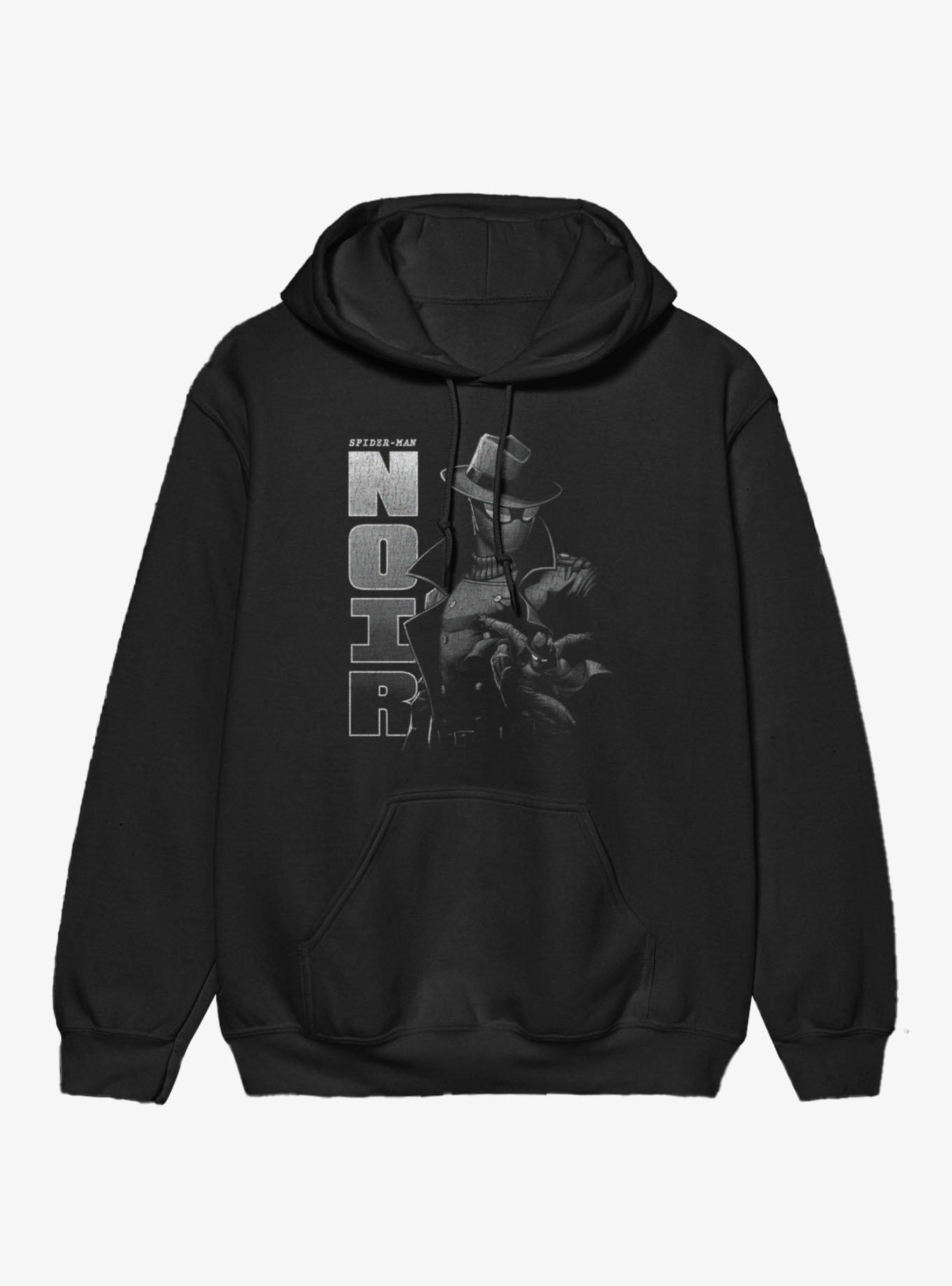 Marvel Spider-Man Noir Dramatic Collage Hoodie, , hi-res