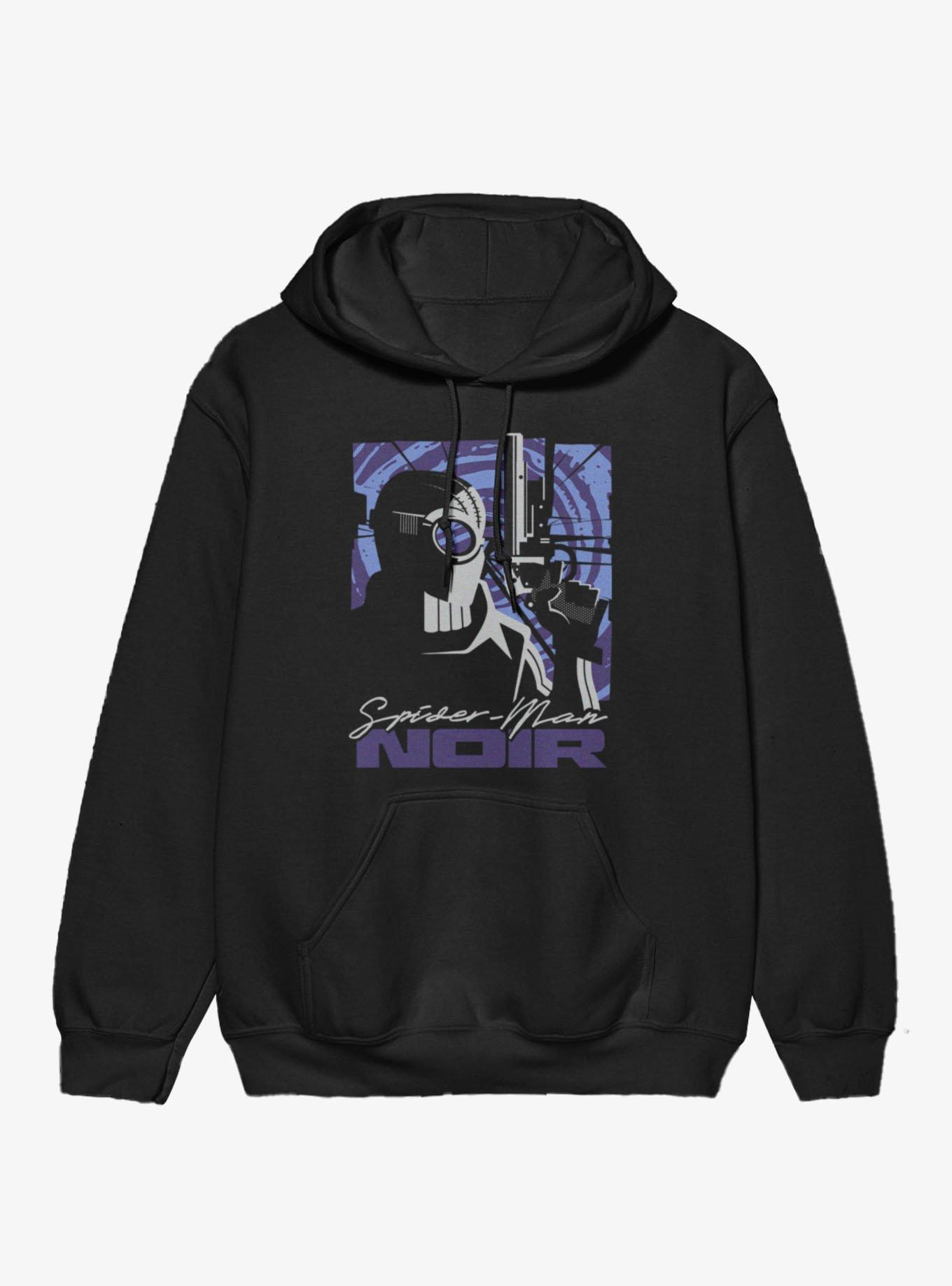 Marvel Spider-Man Noir Sense The Warp Hoodie, , hi-res