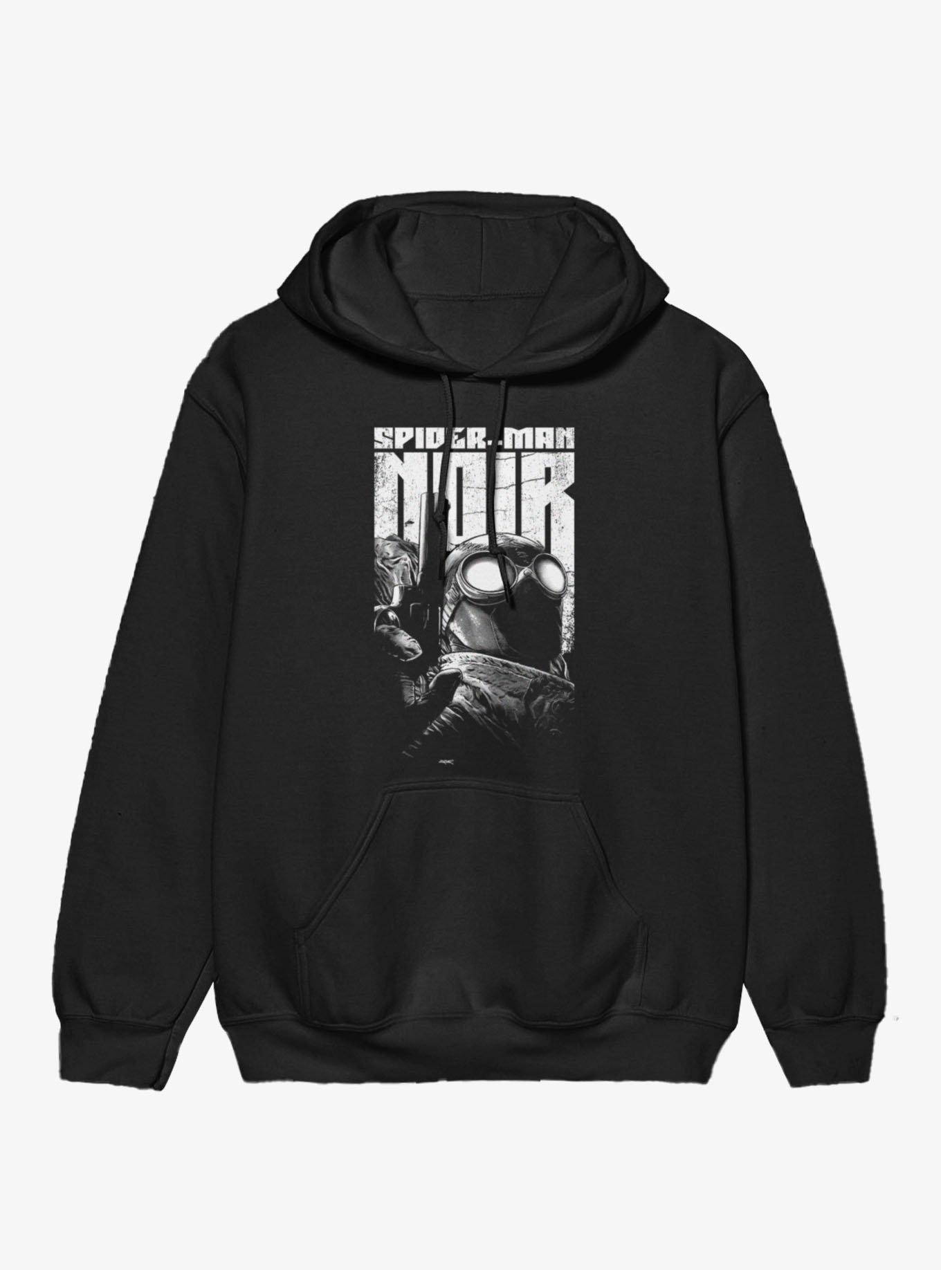 Marvel Spider-Man Noir Portrait Hoodie, , hi-res