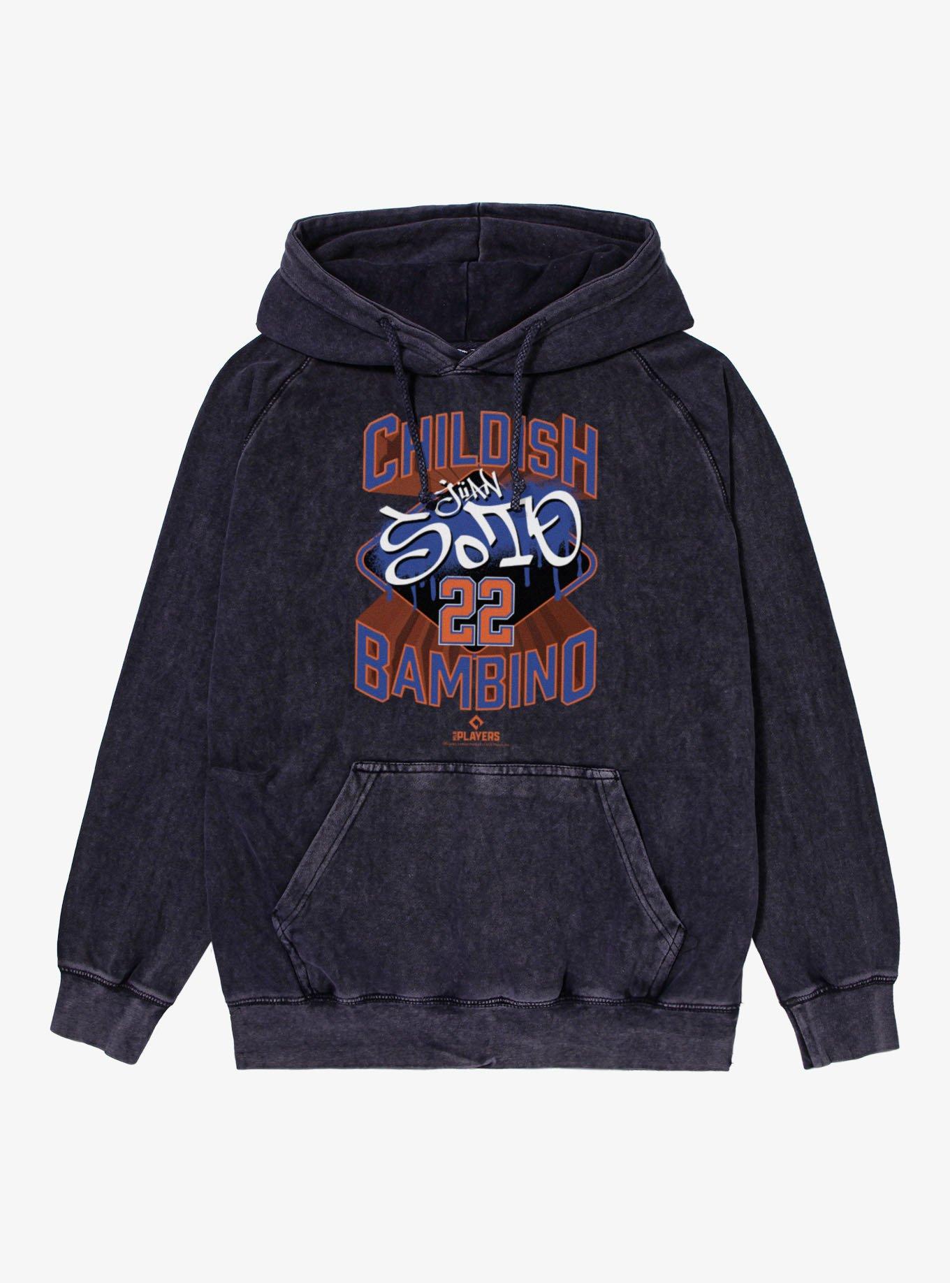 MLB Juan Soto Childish Bambino Mineral Wash Hoodie, , hi-res
