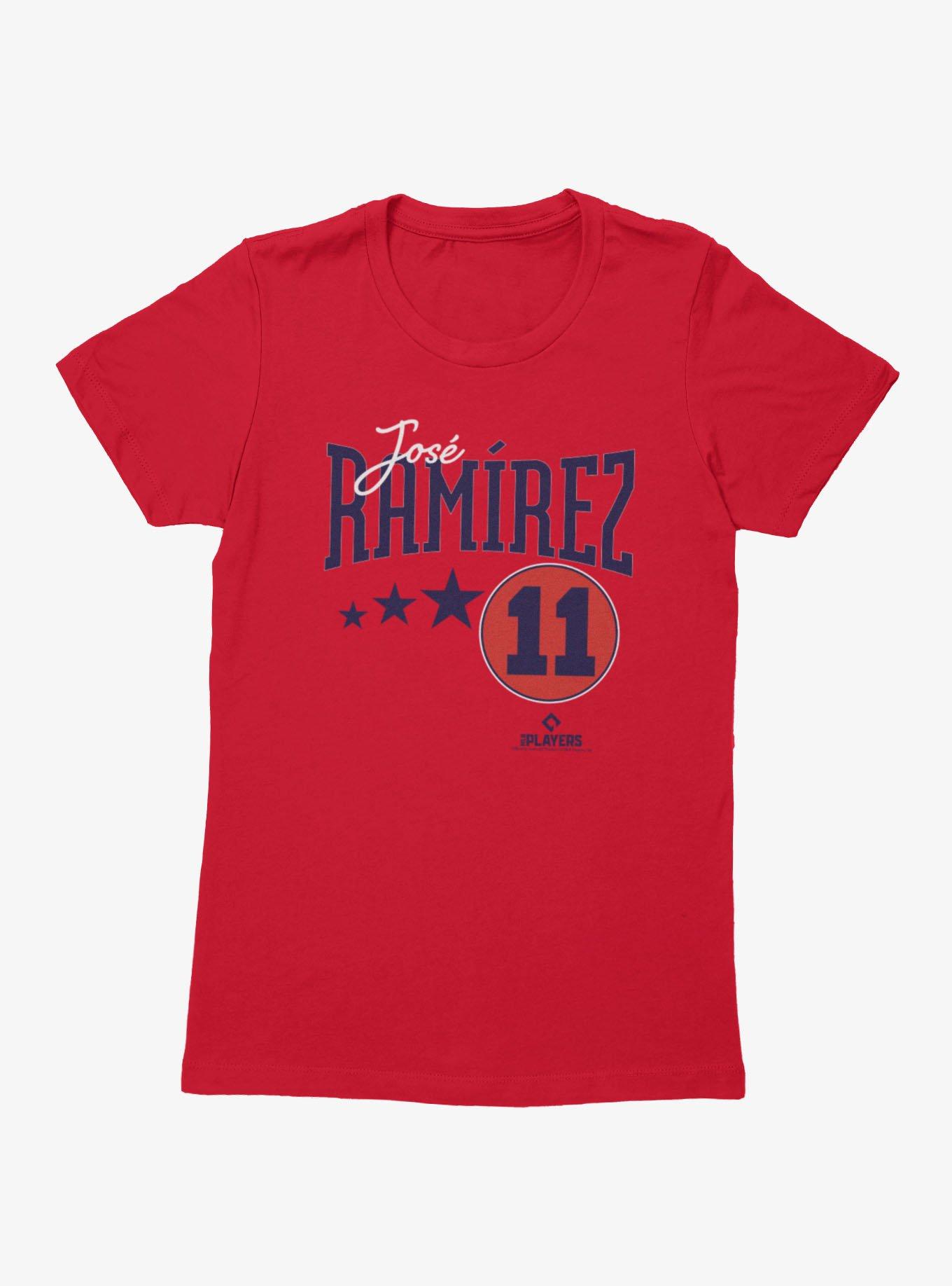 MLB Jose Ramirez Circle 11 Womens T-Shirt, , hi-res