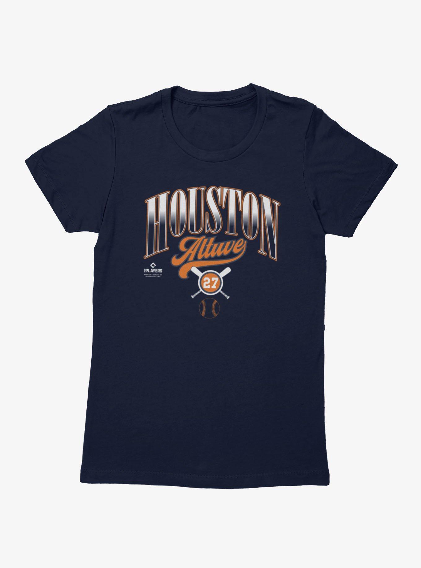 MLB Jose Altuve Houston Bats Crossed Womens T-Shirt, , hi-res
