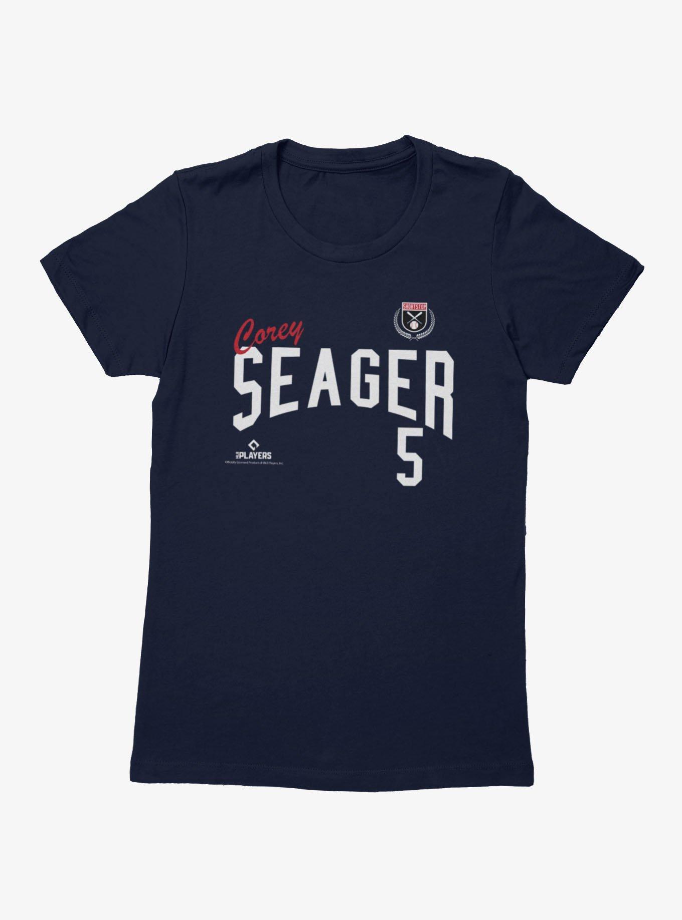 MLB Corey Seager Shortstop Badge Womens T-Shirt, , hi-res