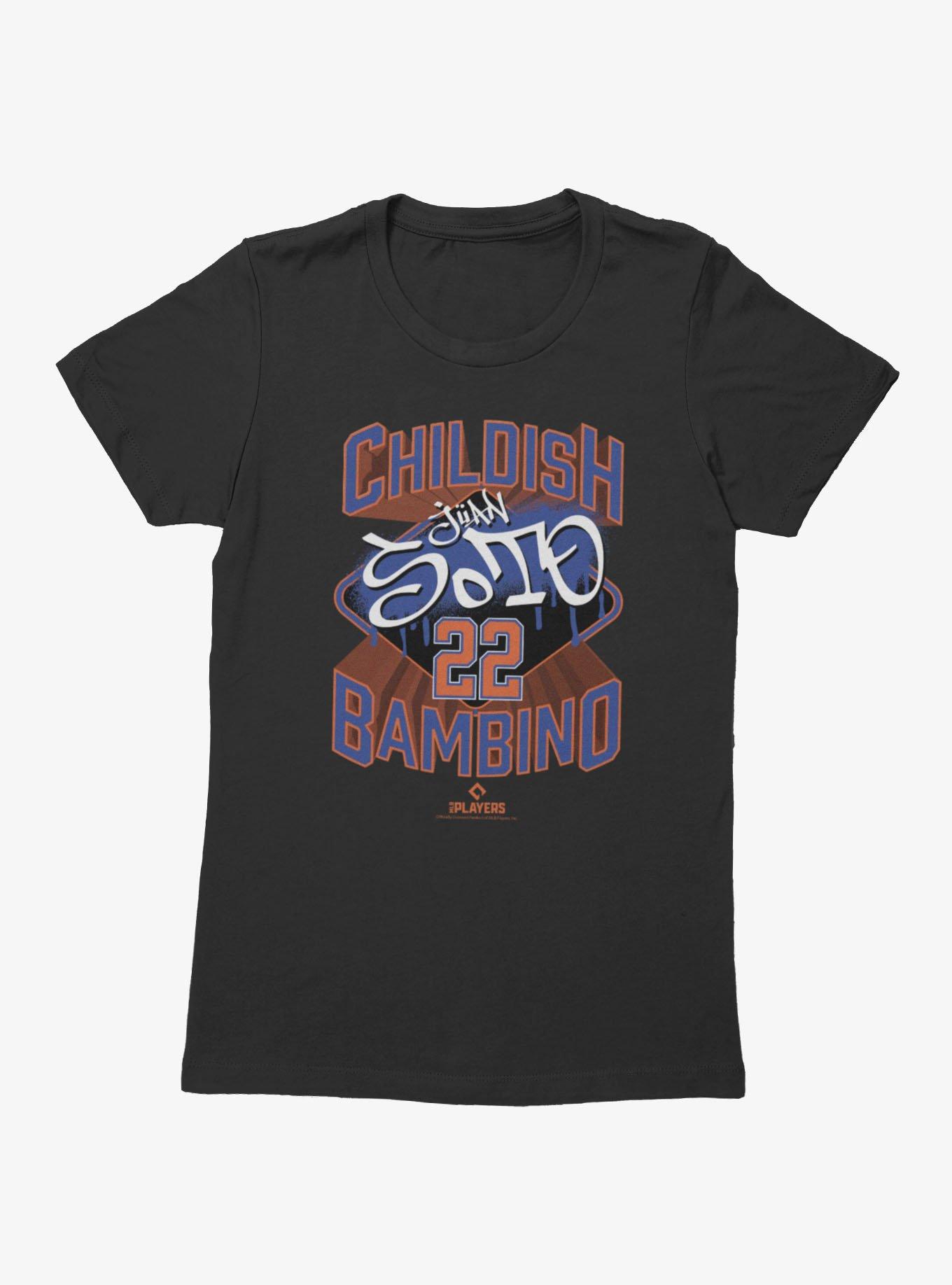 MLB Juan Soto Childish Bambino Womens T-Shirt, , hi-res