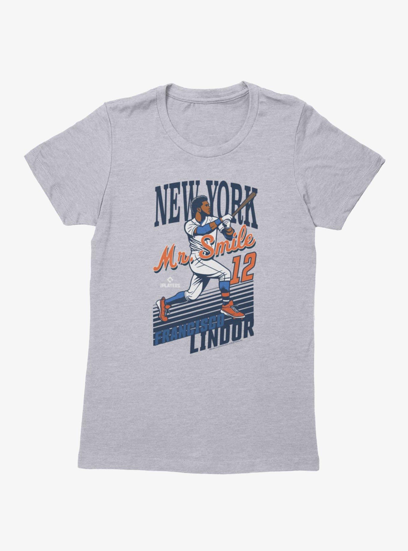 MLB Francisco Lindor Mr Smiles Womens T-Shirt, , hi-res