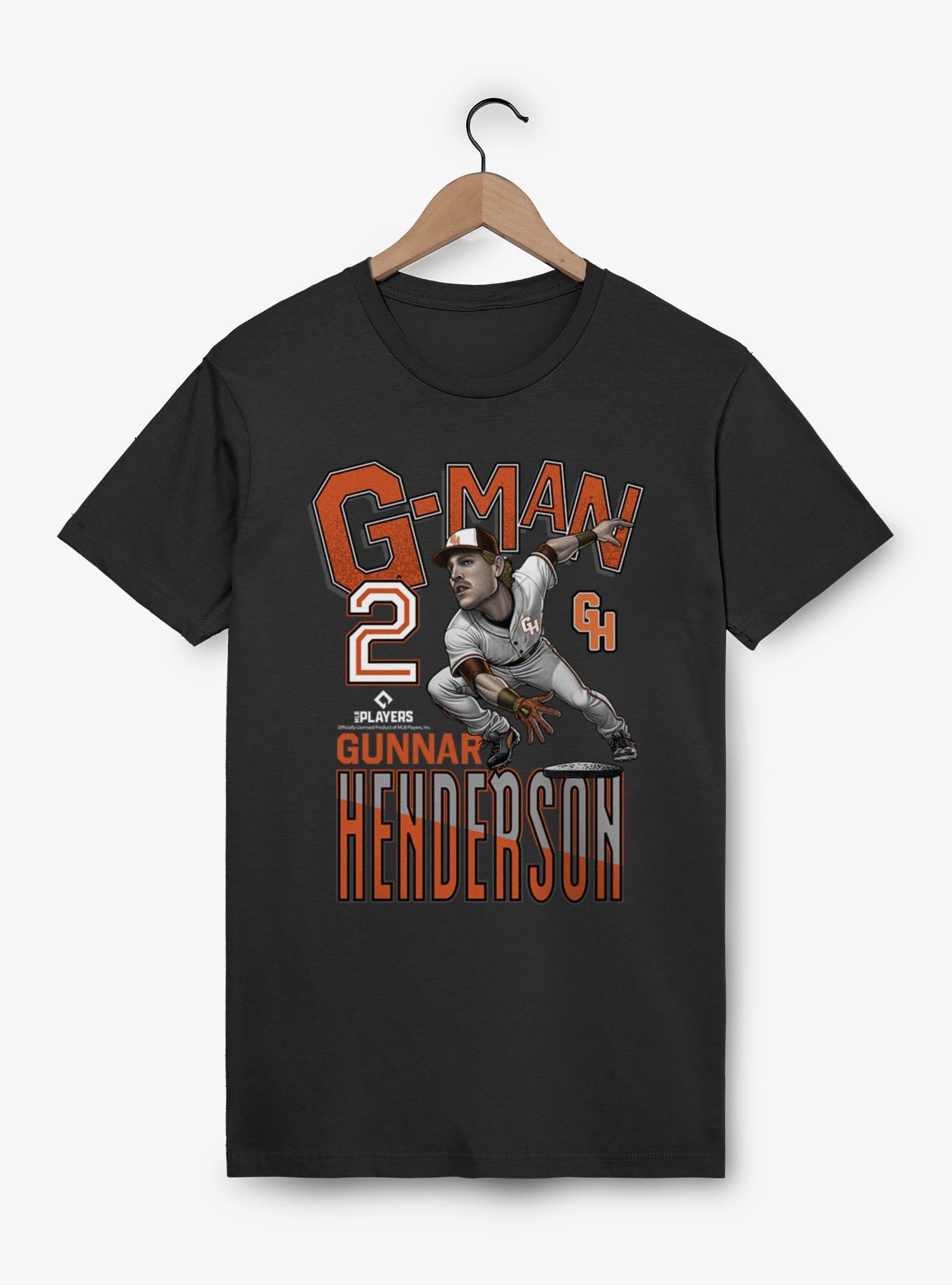 MLB Gunnar Henderson G-Man Dashing T-Shirt, , hi-res