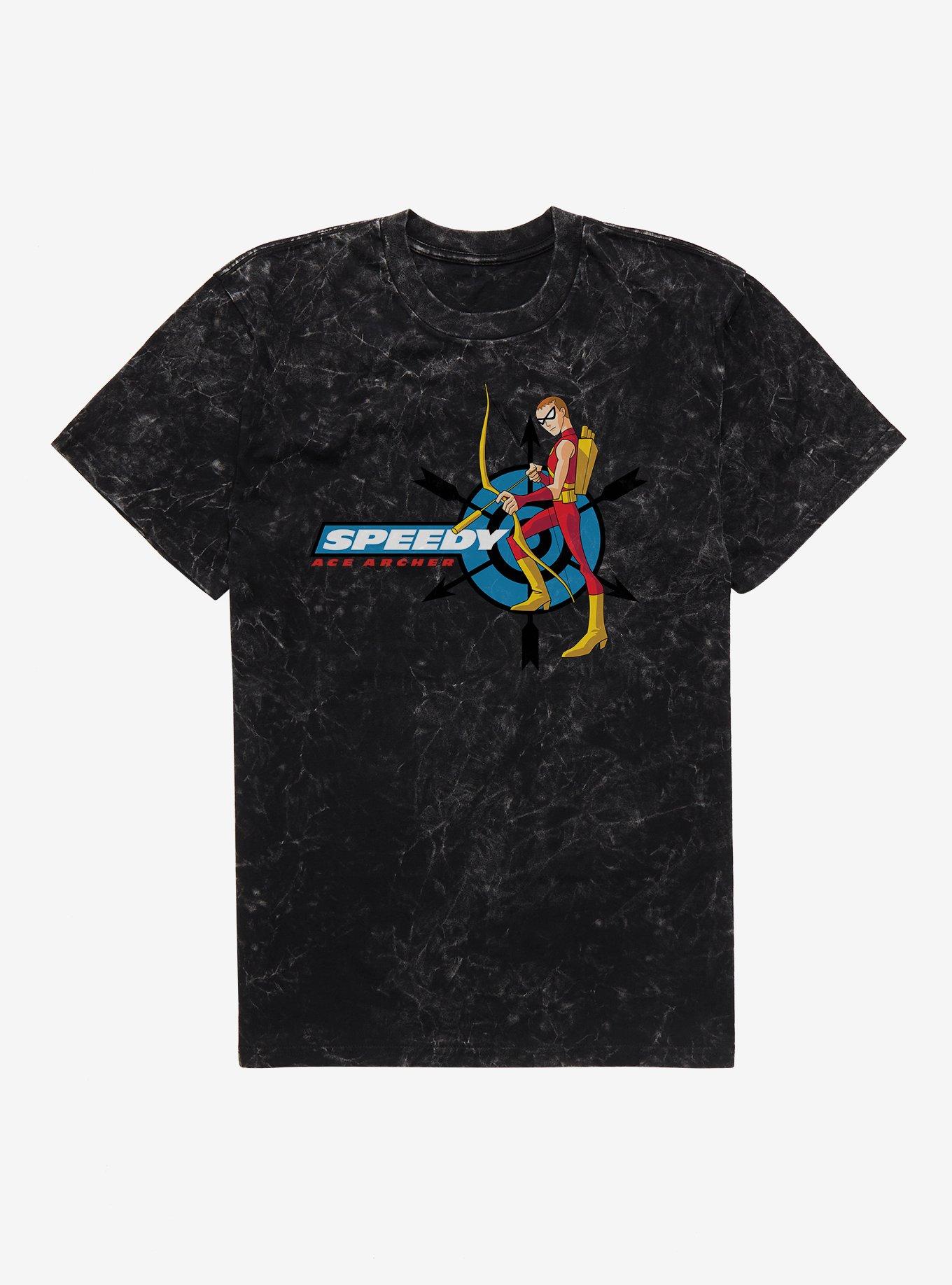 Teen Titans Speed Ace Archer Mineral Wash T-Shirt, , hi-res