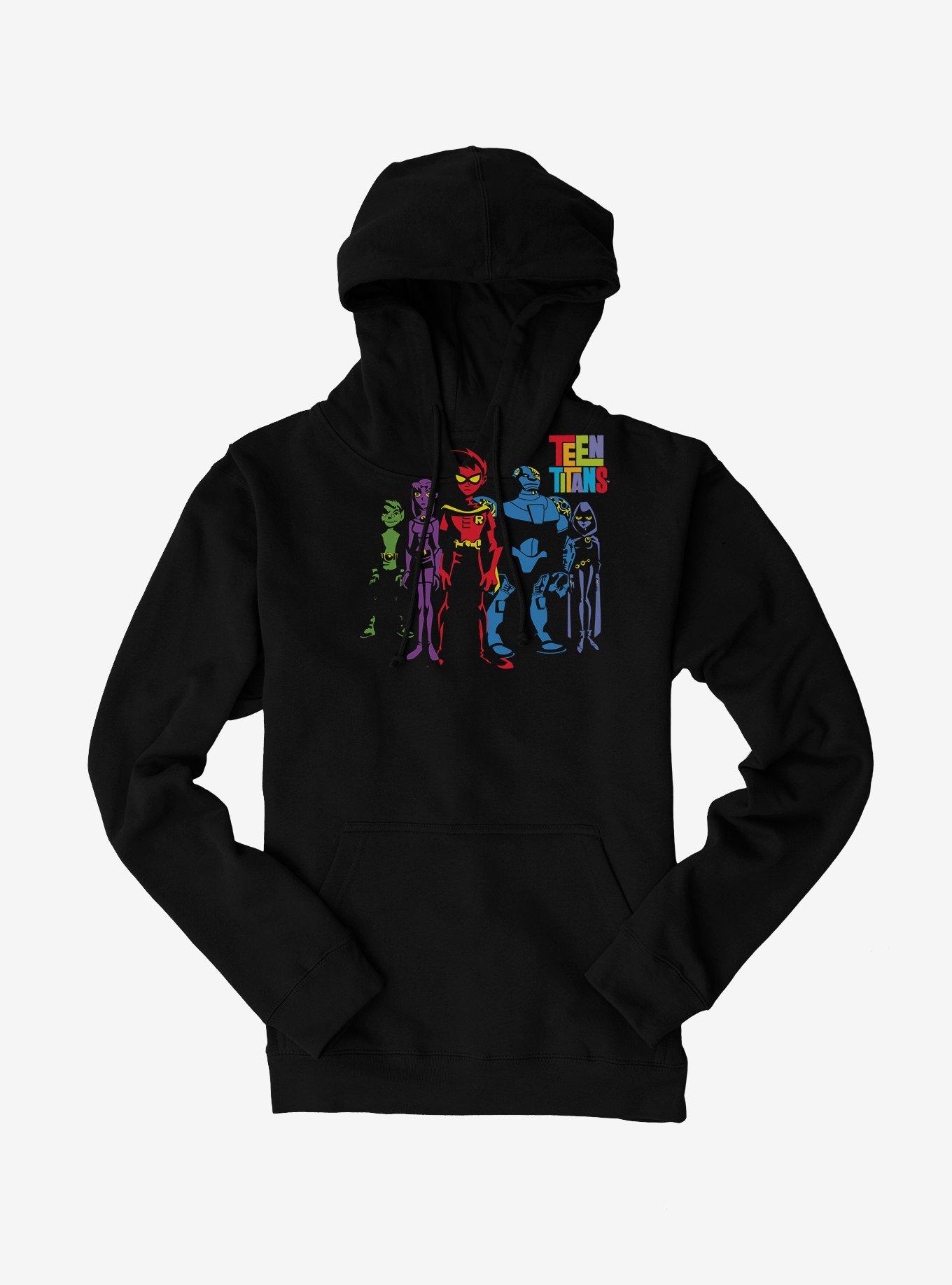 Teen Titans Team Shadow Group Hoodie, , hi-res