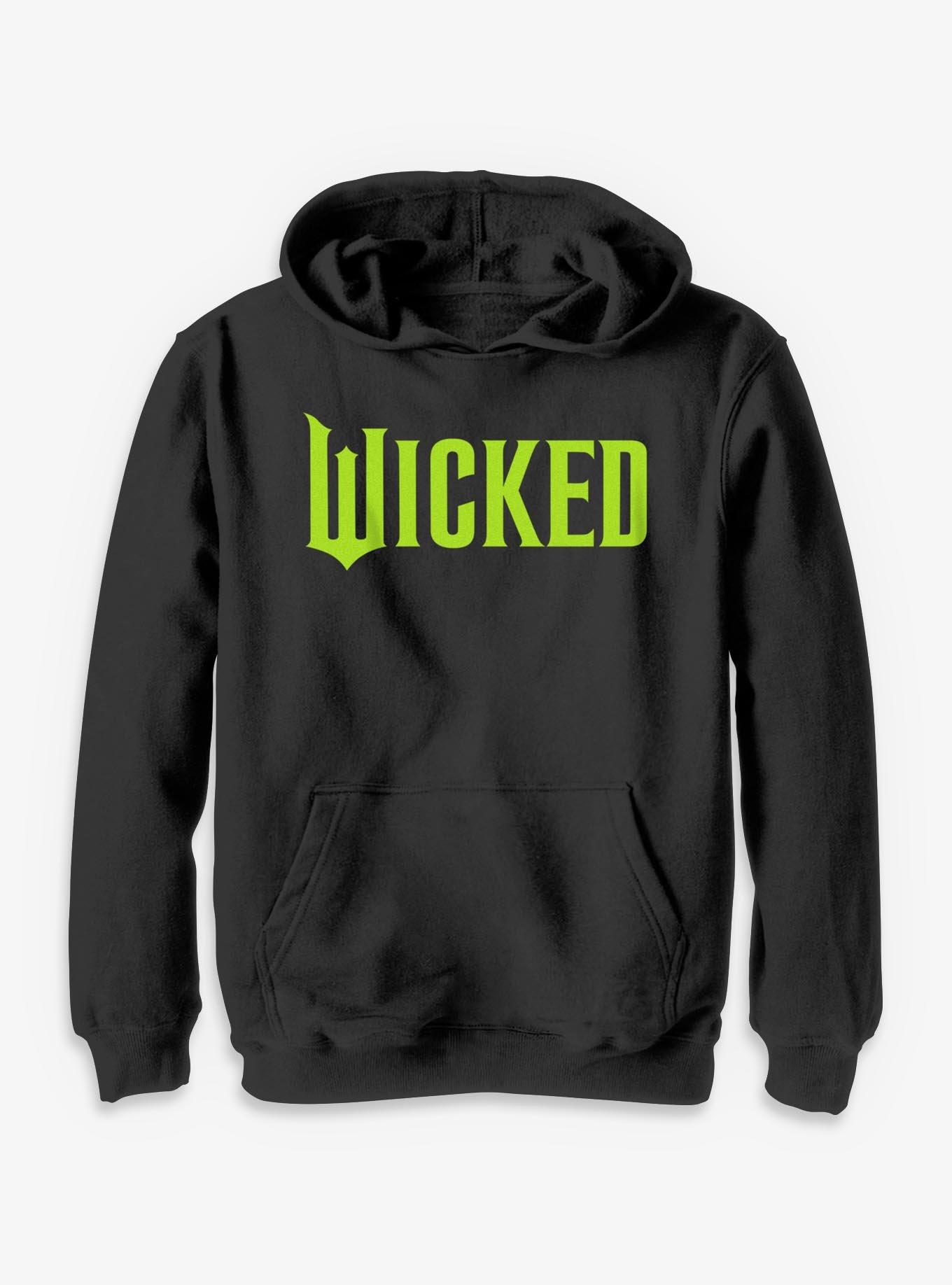 Wicked Green Logo Youth Hoodie, , hi-res