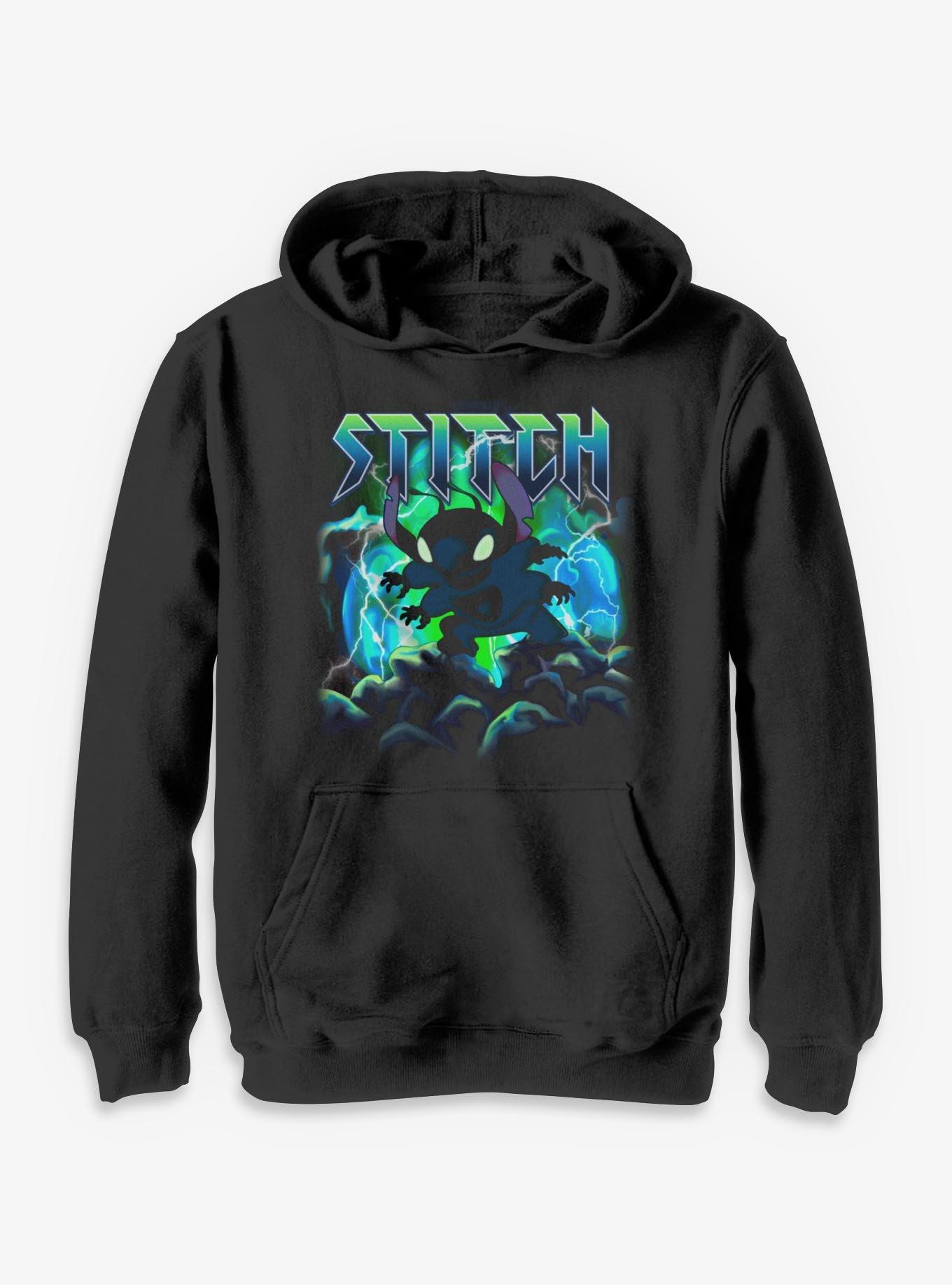 Disney Lilo & Stitch Space Landing Youth Hoodie, , hi-res