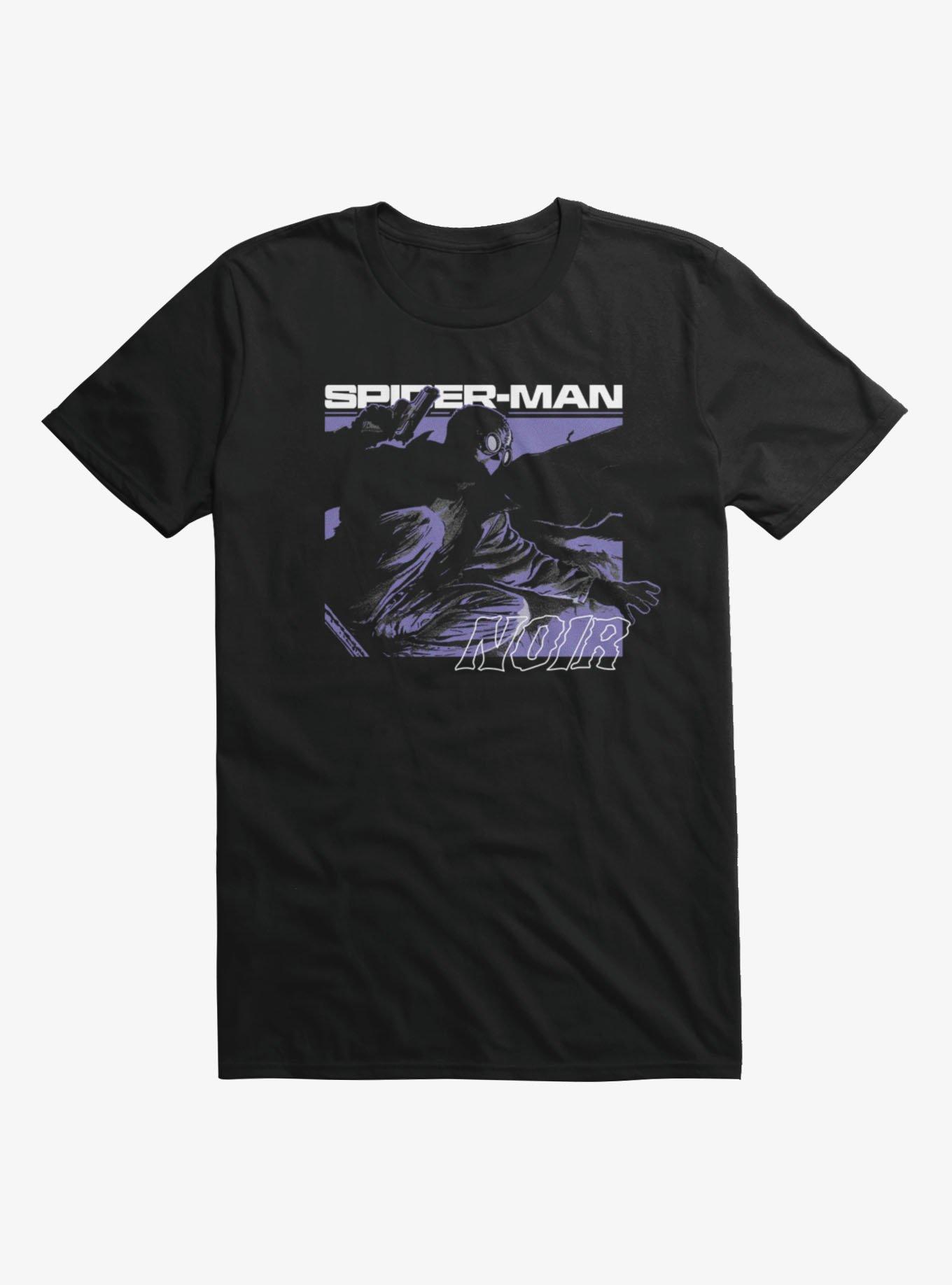 Marvel Spider-Man Noir Crouching T-Shirt, , hi-res