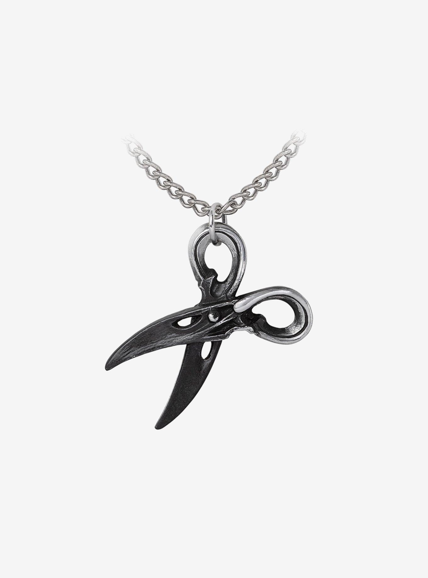 Alchemy of England Witches Shears Pendant, , hi-res