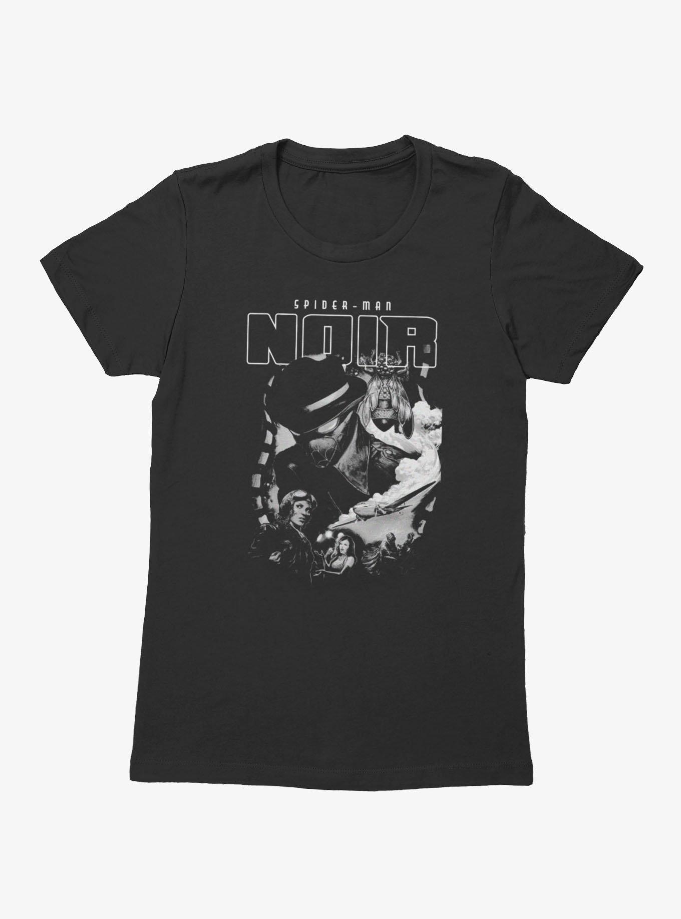 Marvel Spider-Man Noir Detective Fly On The Wall Womens T-Shirt, , hi-res