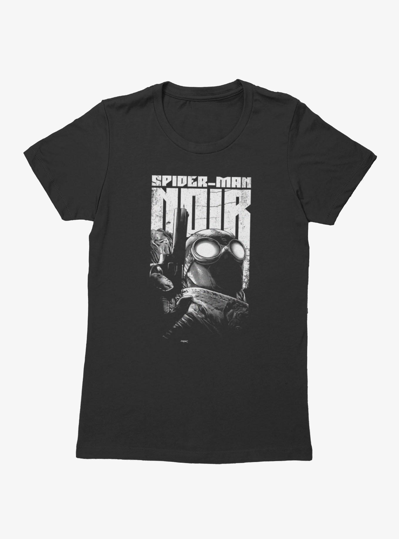 Marvel Spider-Man Noir Portrait Womens T-Shirt, , hi-res