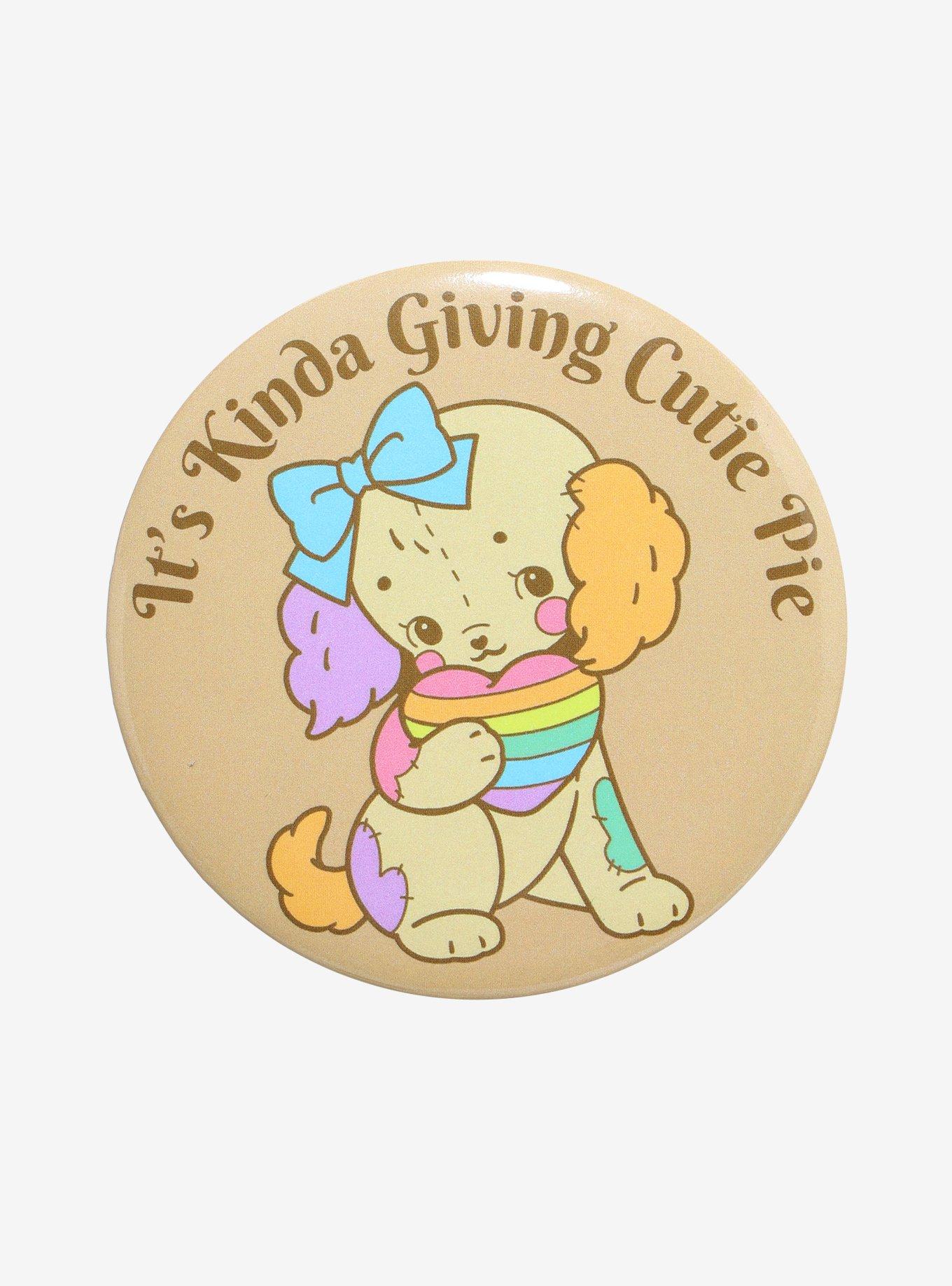 Puppy Pride 3 Inch Button By Vampire Valentine, , hi-res