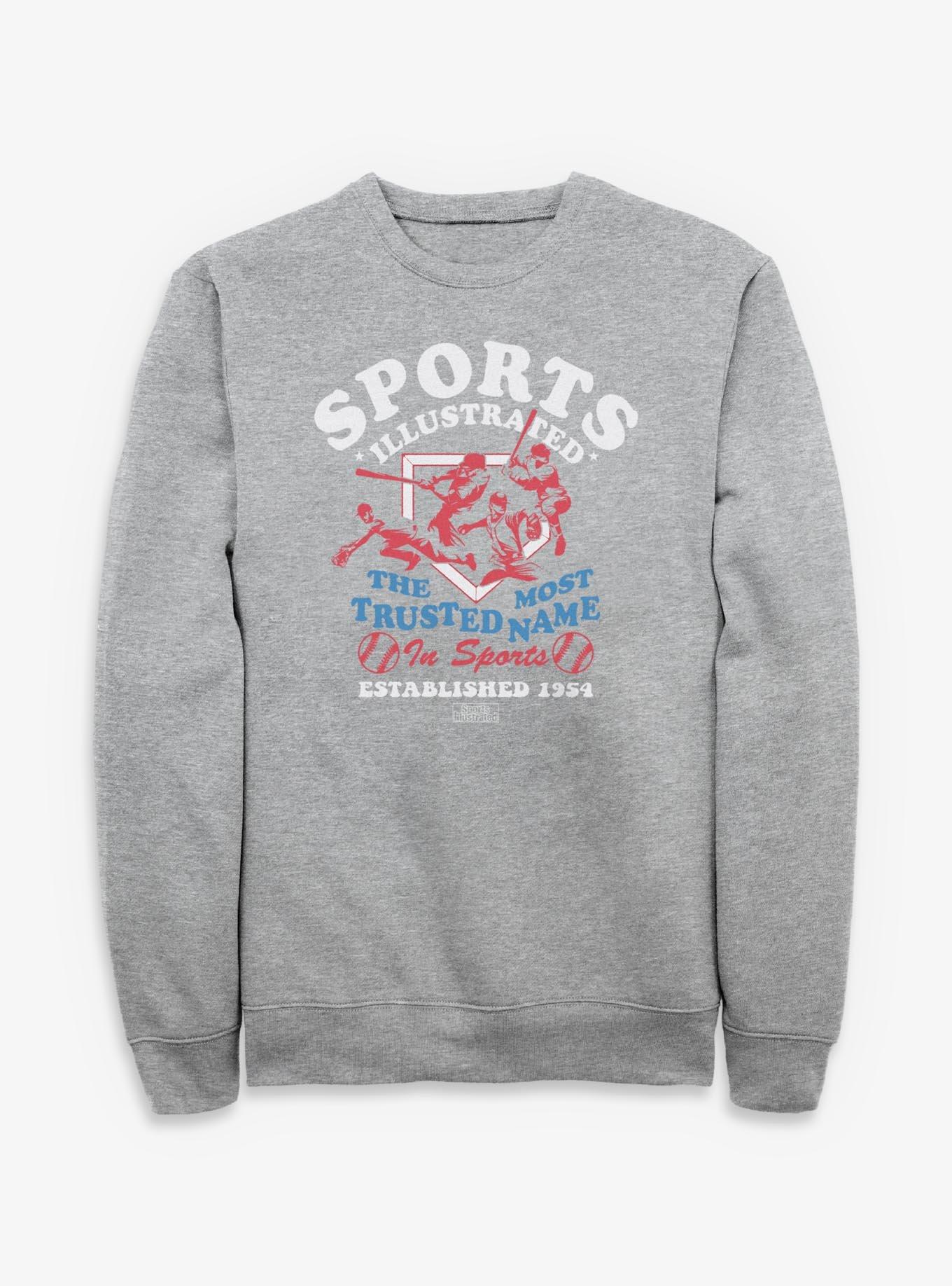 Sports Illustrated Most Trusted Name In Sports Baseball Sweatshirt, , hi-res
