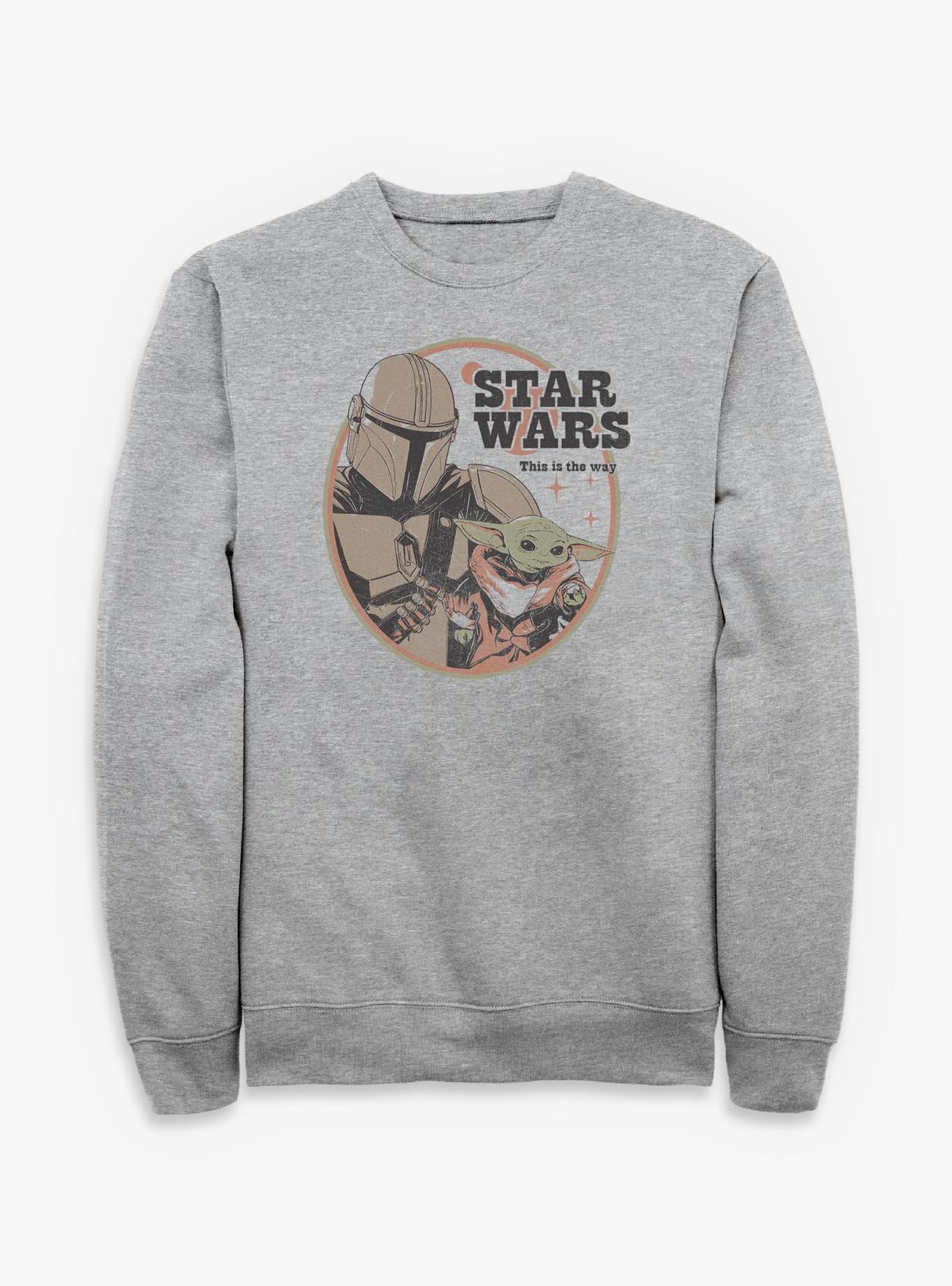 Star Wars The Mandalorian Mando The Legend And Grogu Sweatshirt, , hi-res