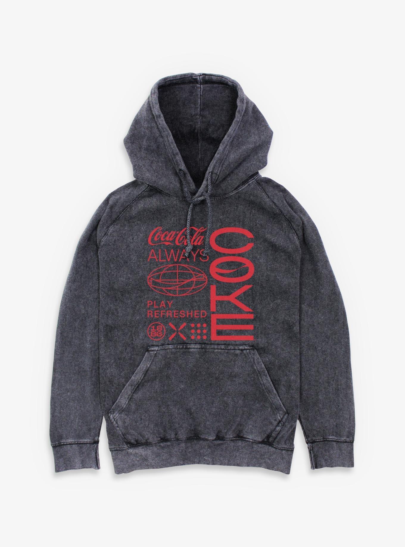 Coca-Cola Coke Always Play Refreshed Mineral Wash Hoodie, , hi-res