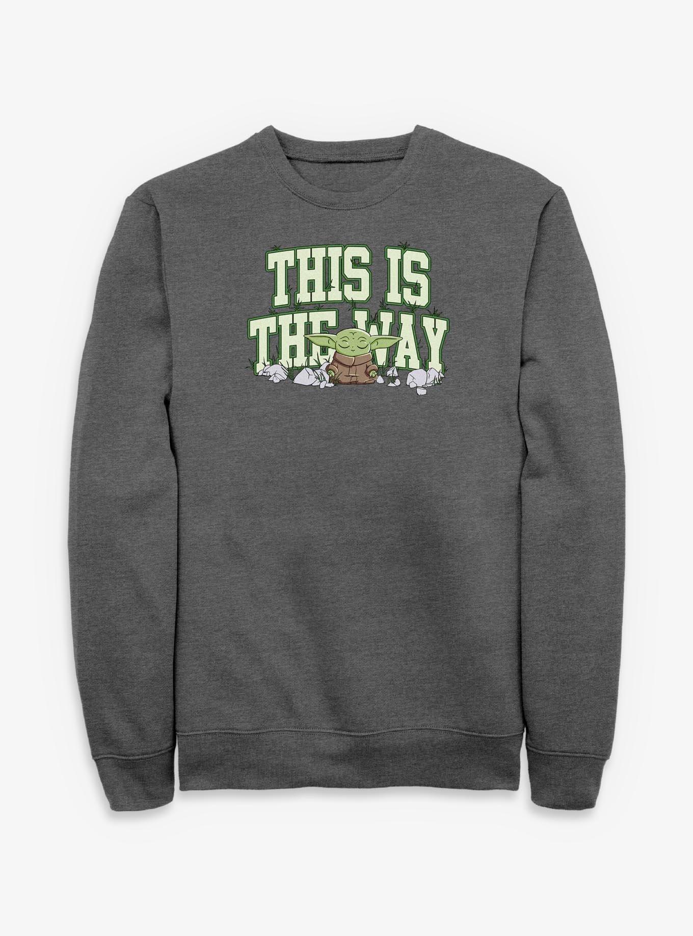 Star Wars The Mandalorian Grogu Meditation Is The Way Sweatshirt, , hi-res