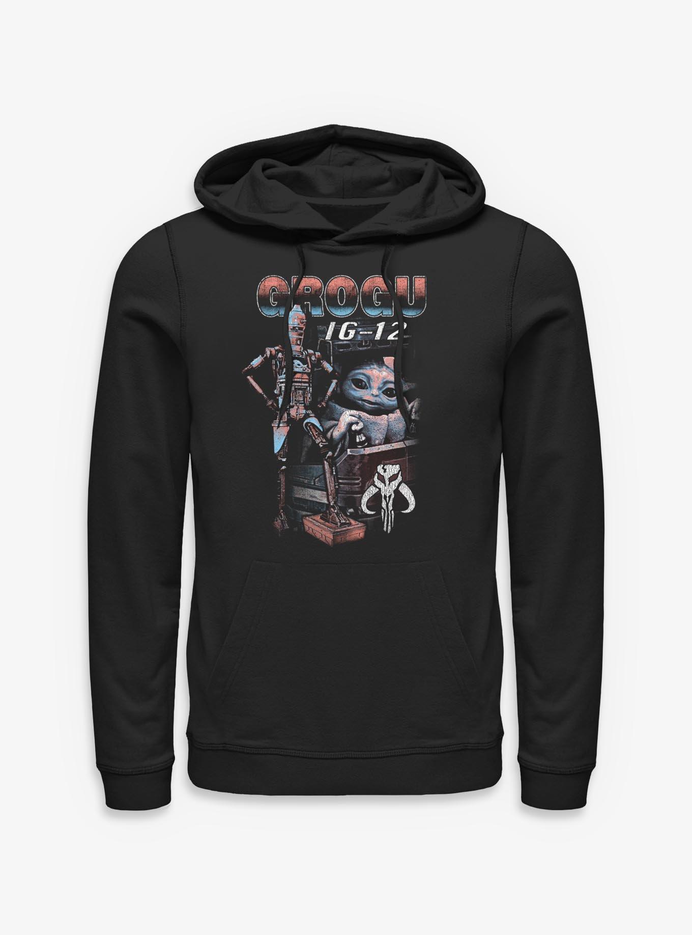 Star Wars The Mandalorian Grogu & IG-12 Hoodie, , hi-res