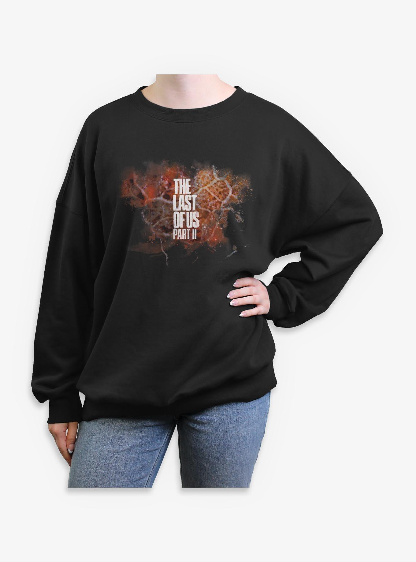 The Last Of Us Part II Logo Cordyceps Girls Oversized Sweatshirt, , hi-res