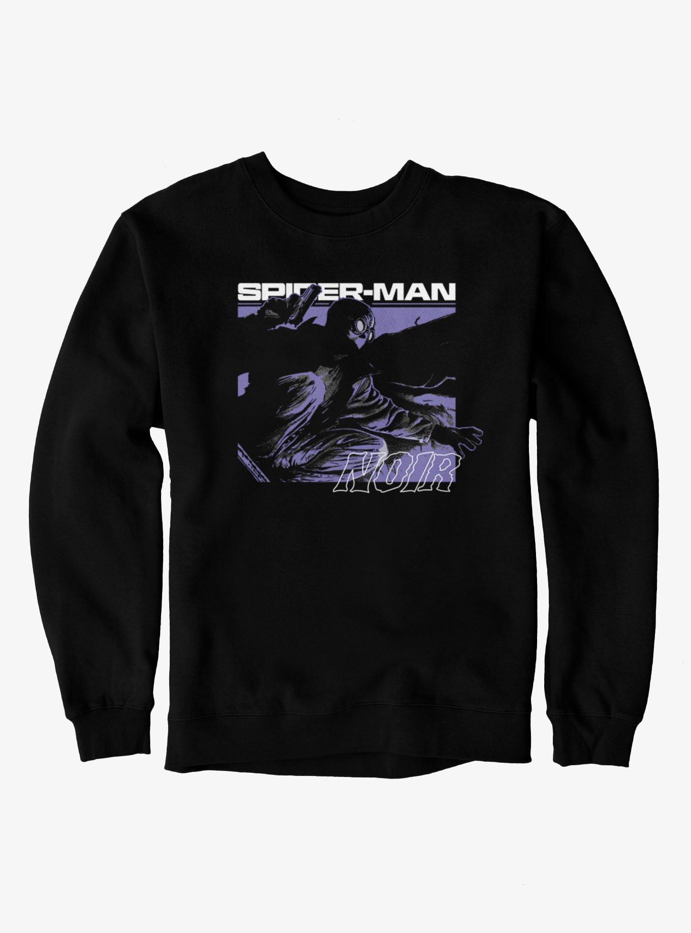 Marvel Spider-Man Noir Crouching Sweatshirt, , hi-res