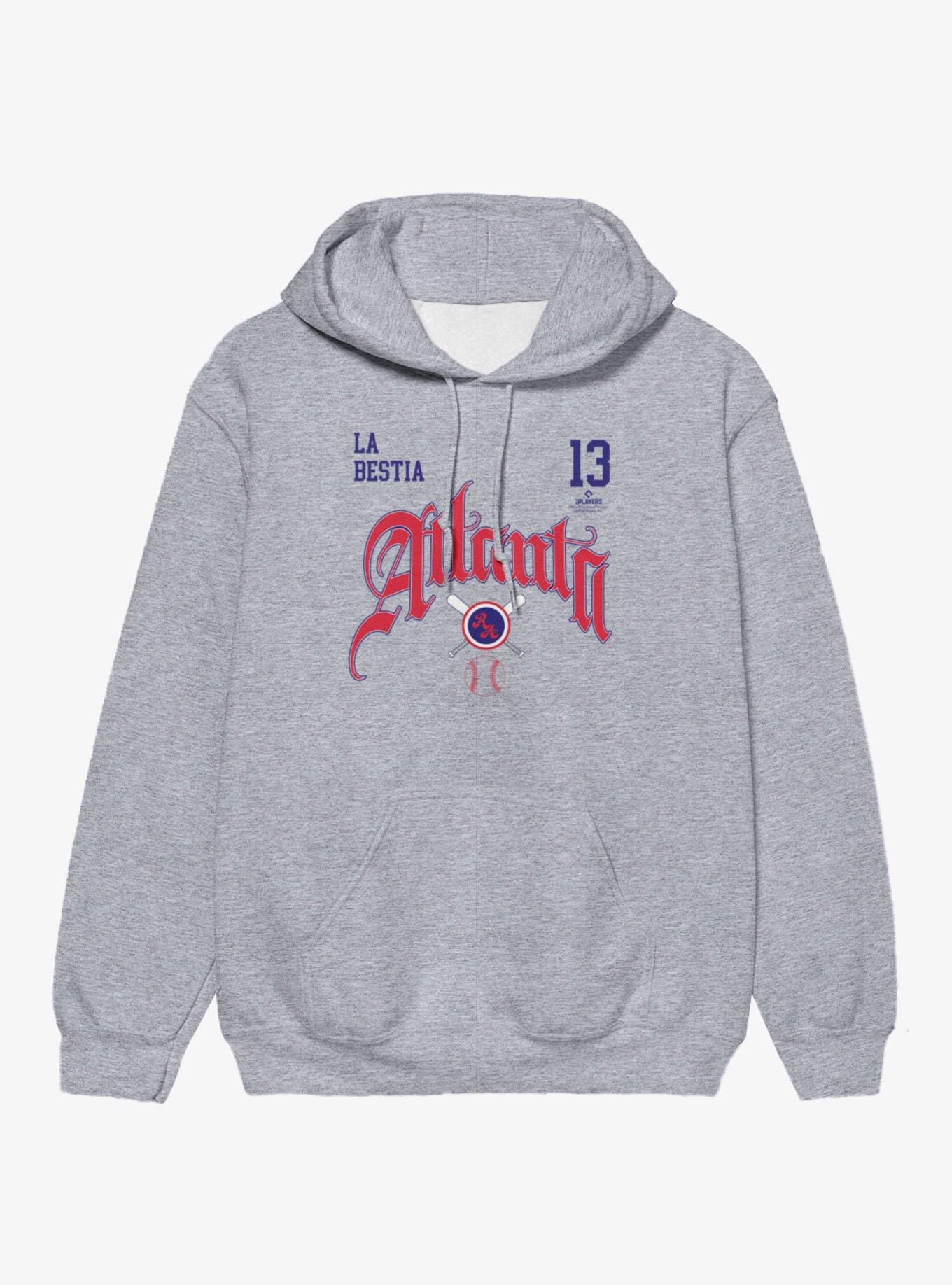 MLB Ronald Acu?a Jr. Atlanta La Bestia 13 Hoodie, , hi-res