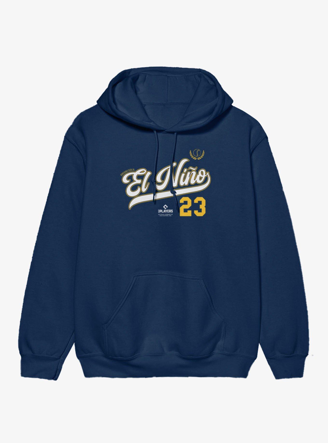 MLB Fernando Tatis Jr. San Diego Padres El Nino Rising Swoosh Hoodie