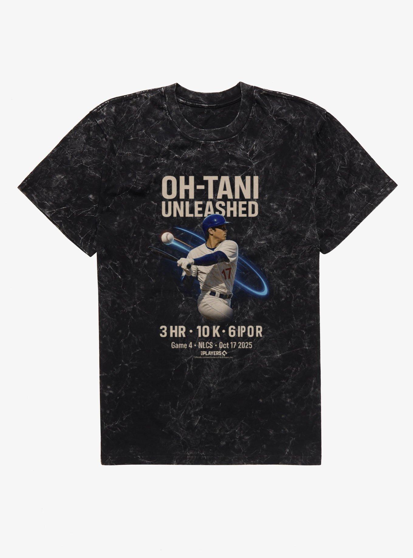 MLB Shohei Ohtani Unleashed Mineral Wash T-Shirt, , hi-res
