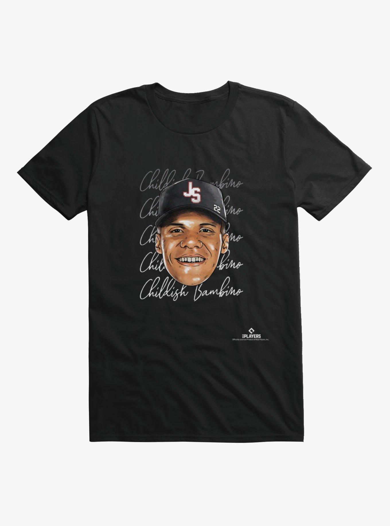MLB Juan Soto Childish Bambino Signature Face T-Shirt, , hi-res