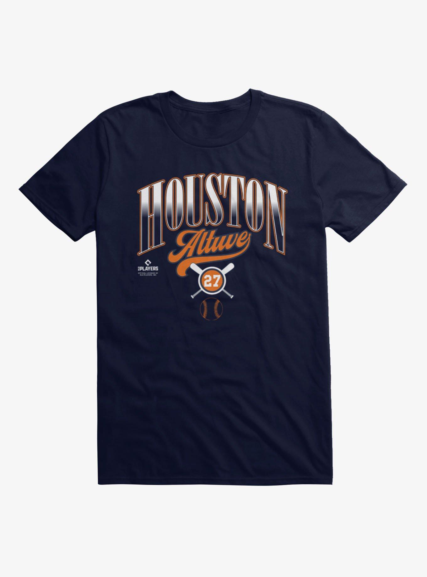 MLB Jose Altuve Houston Bats Crossed T-Shirt, , hi-res