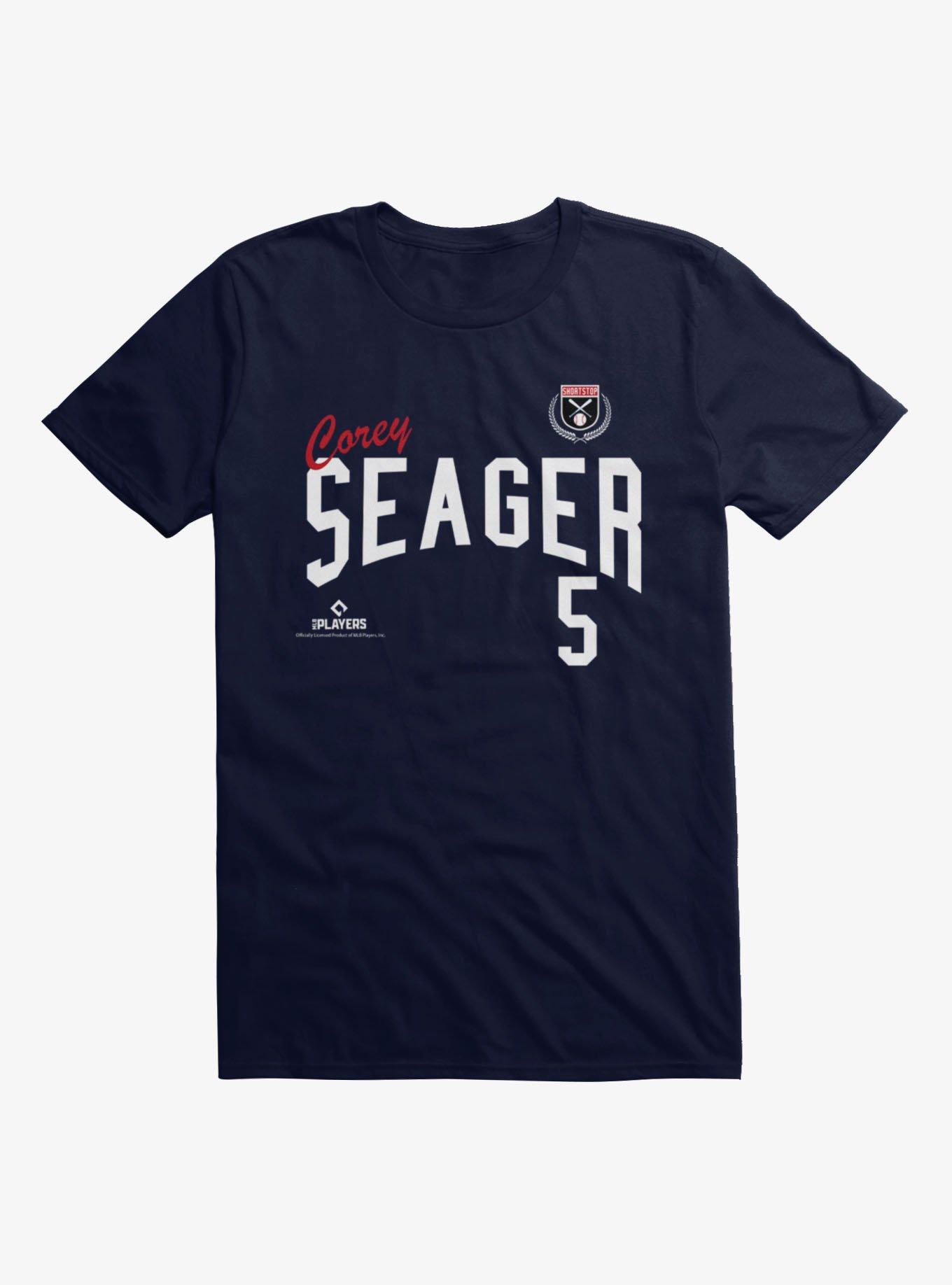 MLB Corey Seager Shortstop Badge T-Shirt, , hi-res