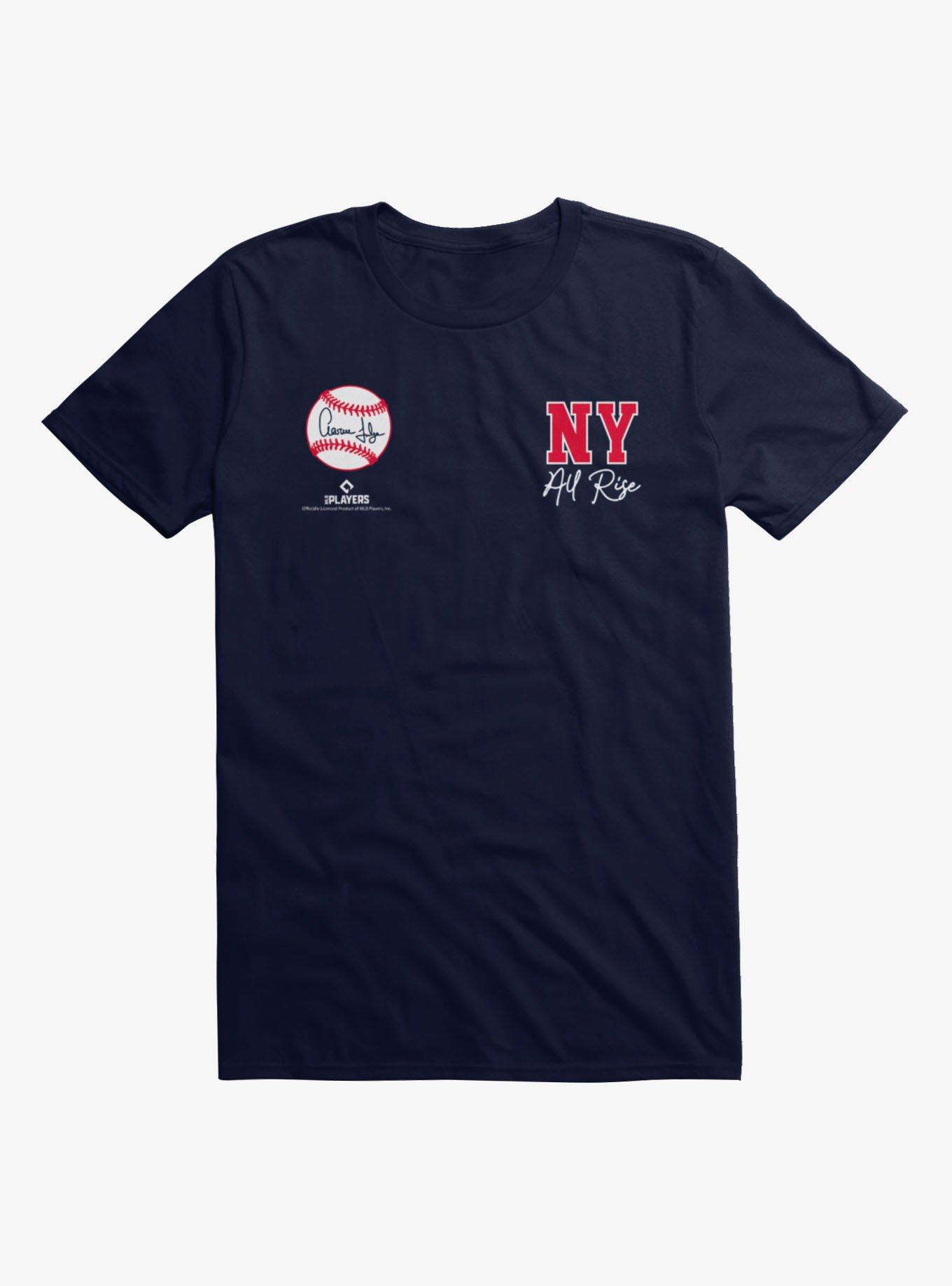 MLB Aaron Judge Baseball Signature NY T-Shirt, , hi-res