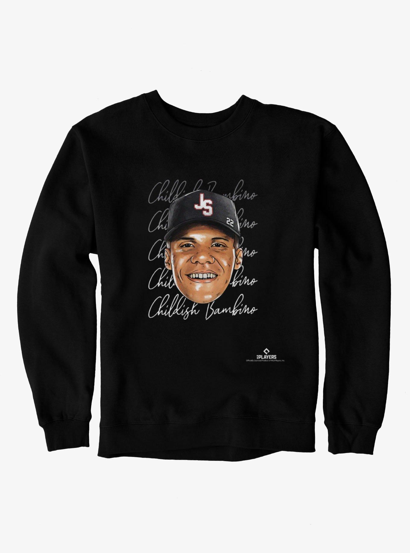 MLB Juan Soto Childish Bambino Signature Face Sweatshirt, , hi-res