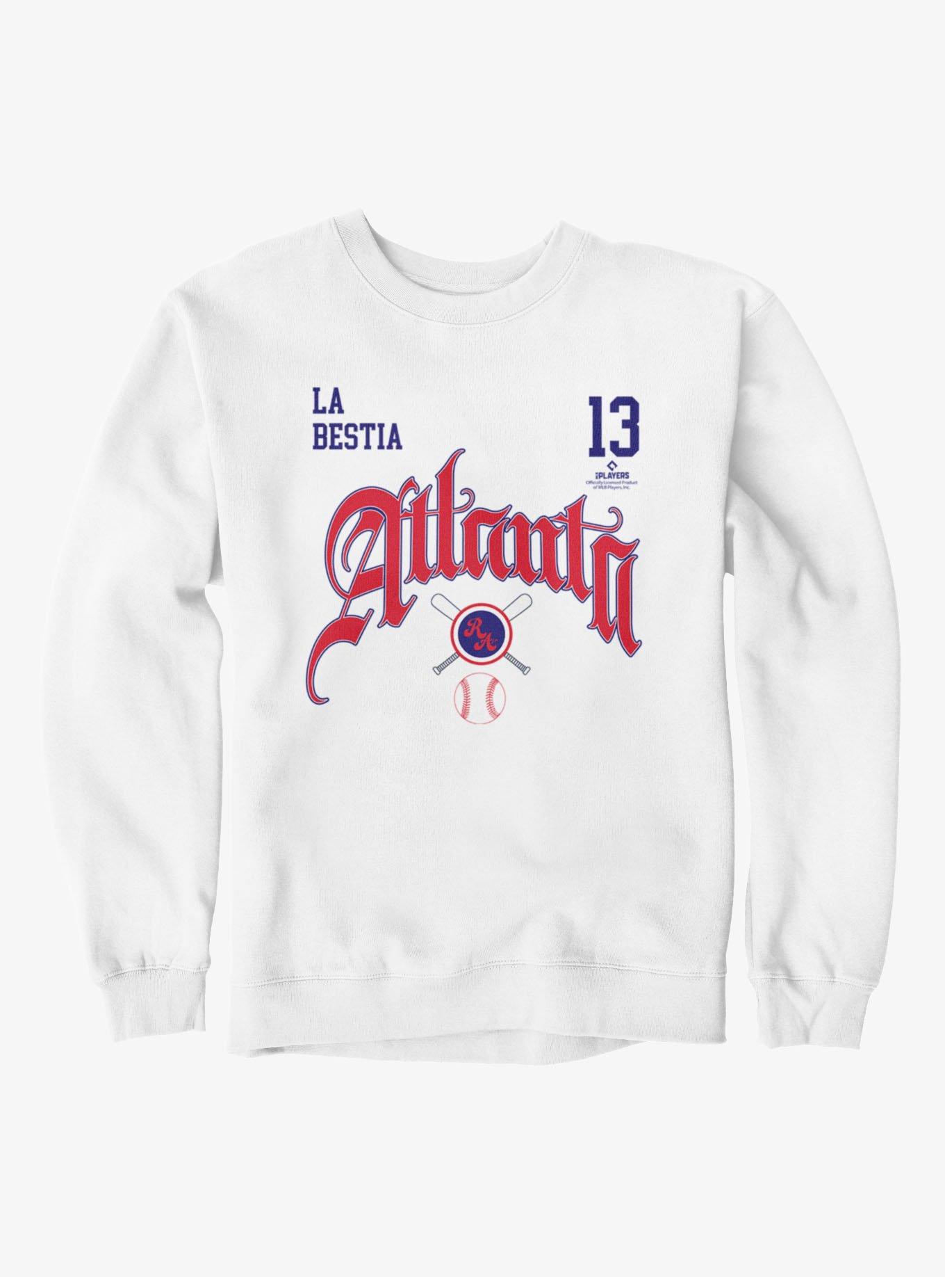 MLB Ronald Acu?a Jr. Atlanta La Bestia 13 Sweatshirt, , hi-res