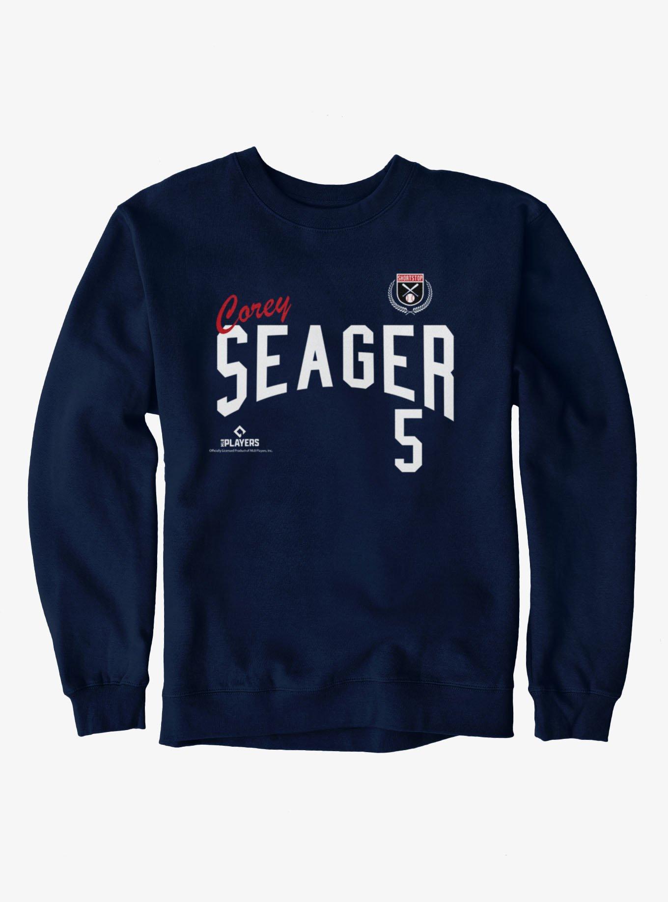 MLB Corey Seager Shortstop Badge Sweatshirt, , hi-res
