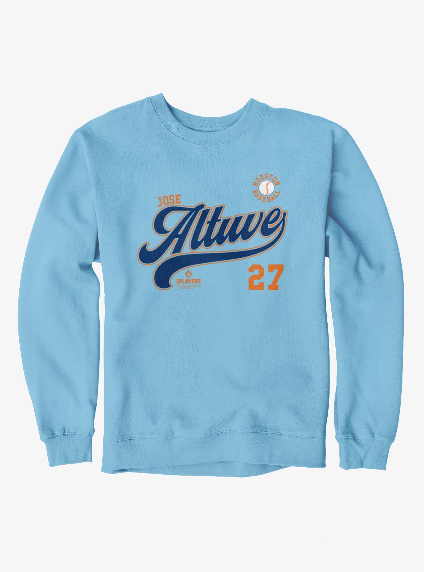 MLB Jose Altuve 27 Huston Baseball Sweatshirt, , hi-res