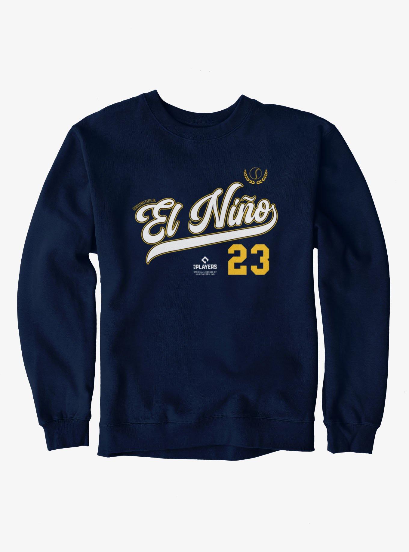 MLB Fernando Tatis Jr. El Nino Rising Swoosh Sweatshirt, , hi-res