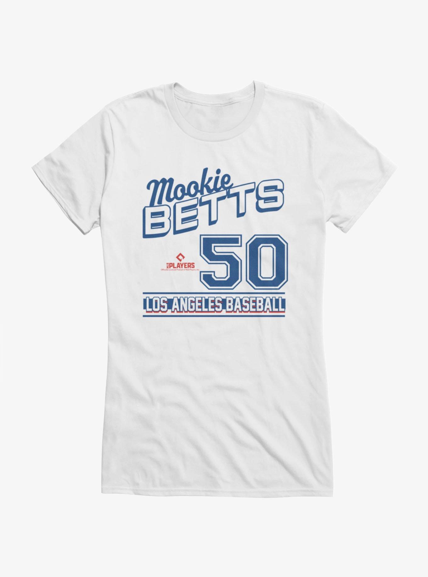 MLB Mookie Betts LA Baseball Stripes Girls T-Shirt, , hi-res