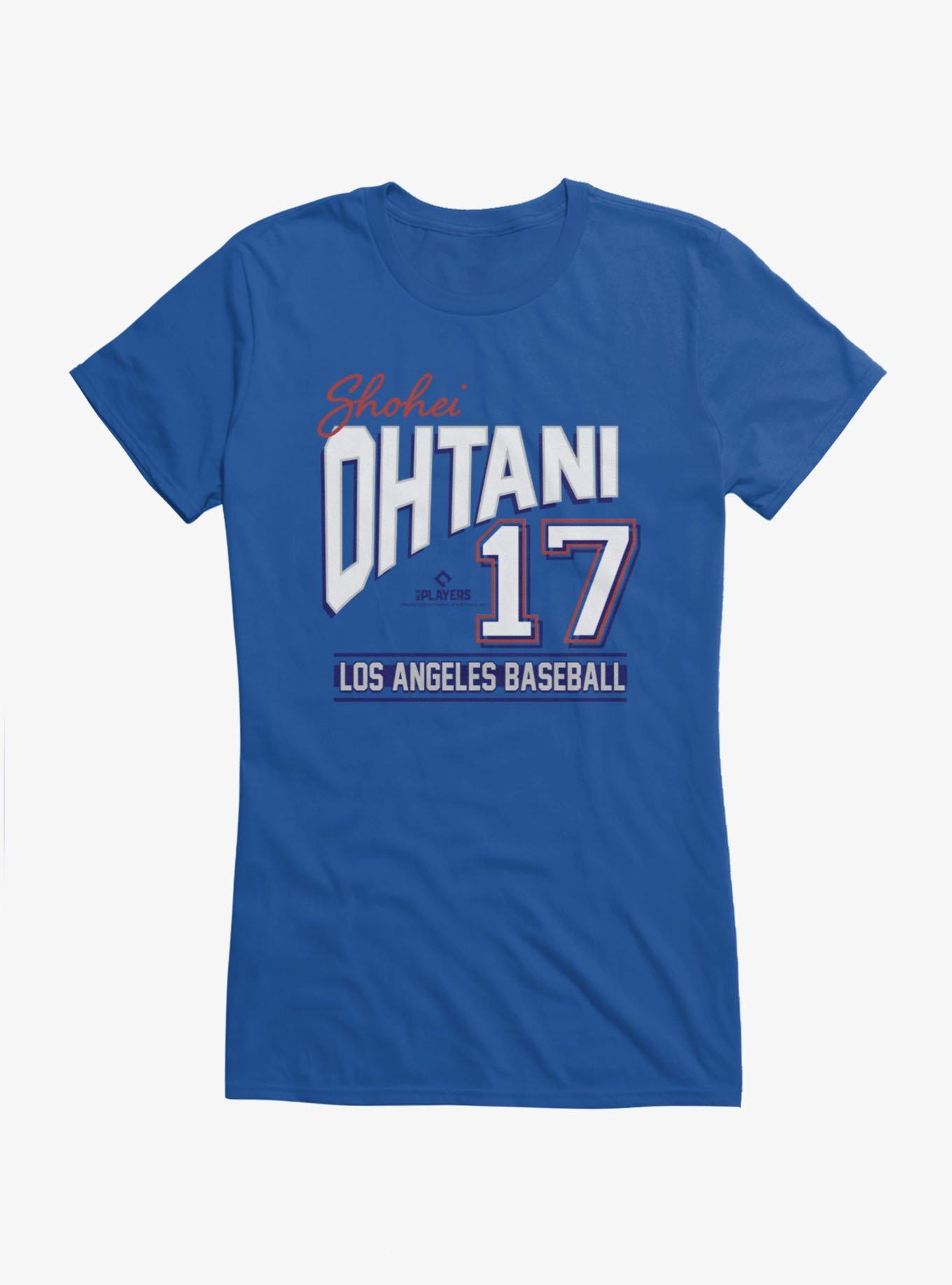 MLB Shohei Ohtani LA Stripes Girls T-Shirt, , hi-res