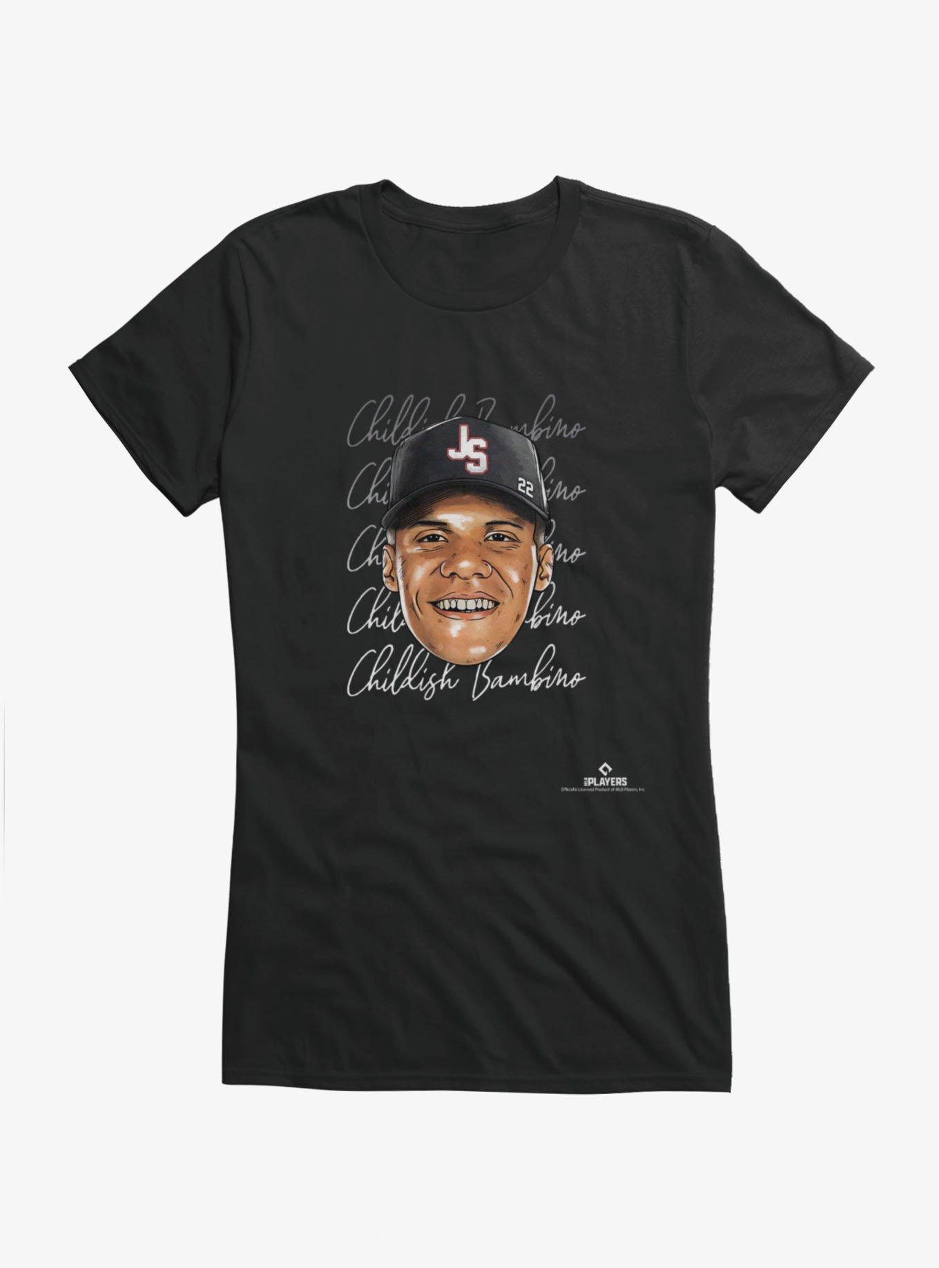 MLB Juan Soto Childish Bambino Signature Face Girls T-Shirt, , hi-res