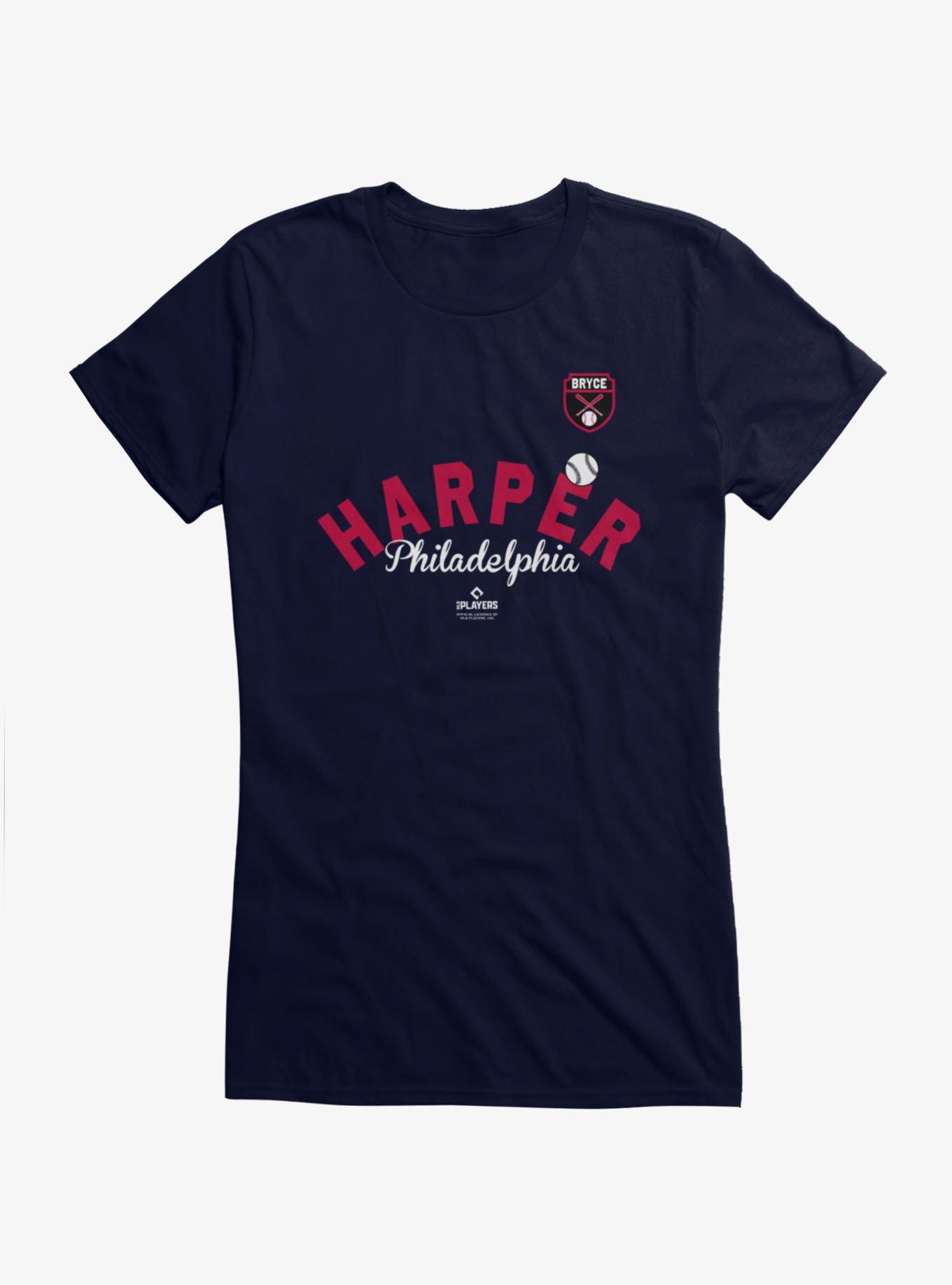 MLB Bryce Badge Harper Girls T-Shirt, , hi-res