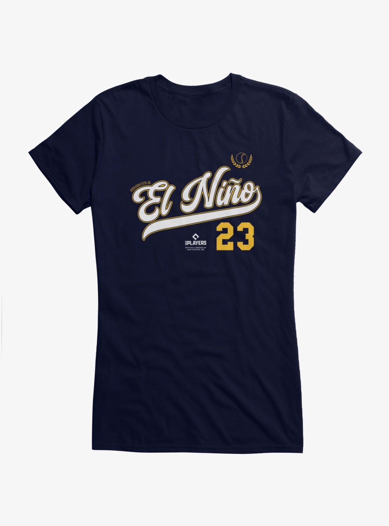 MLB Fernando Tatis Jr. El Nino Rising Swoosh Girls T-Shirt